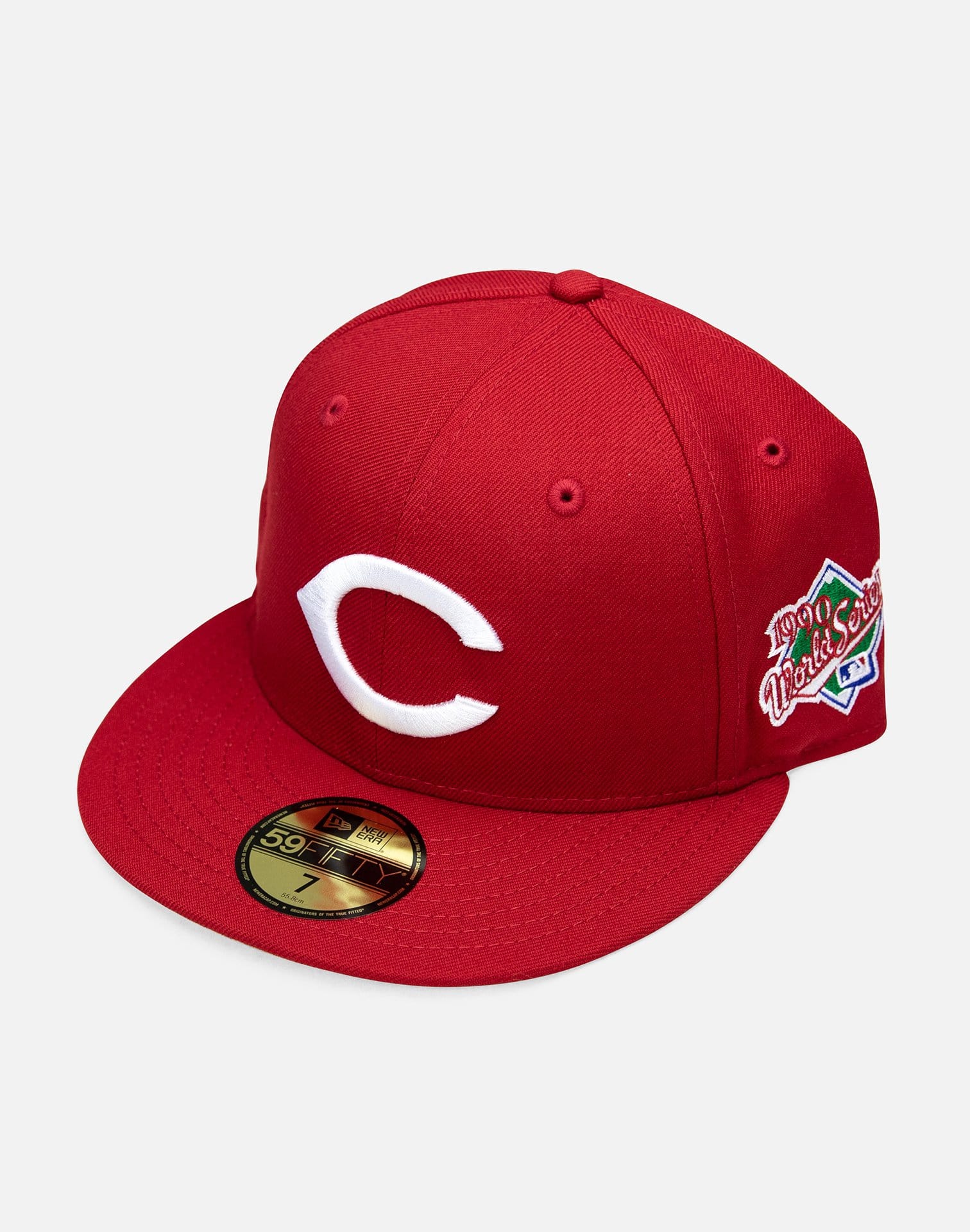  MLB Cincinnati Reds White Front Basic 59Fifty Fitted