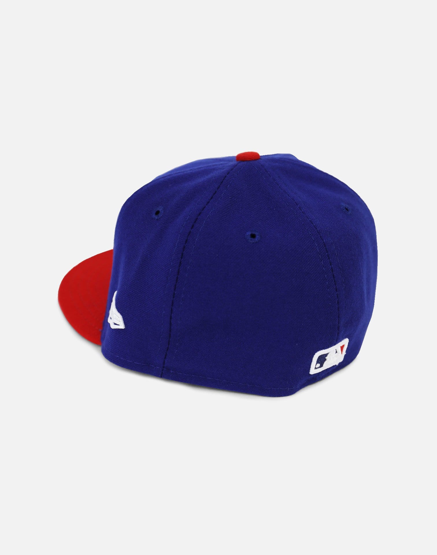 New Era Philadelphia Phillies Authentic Fitted Hat (Blue/Red)