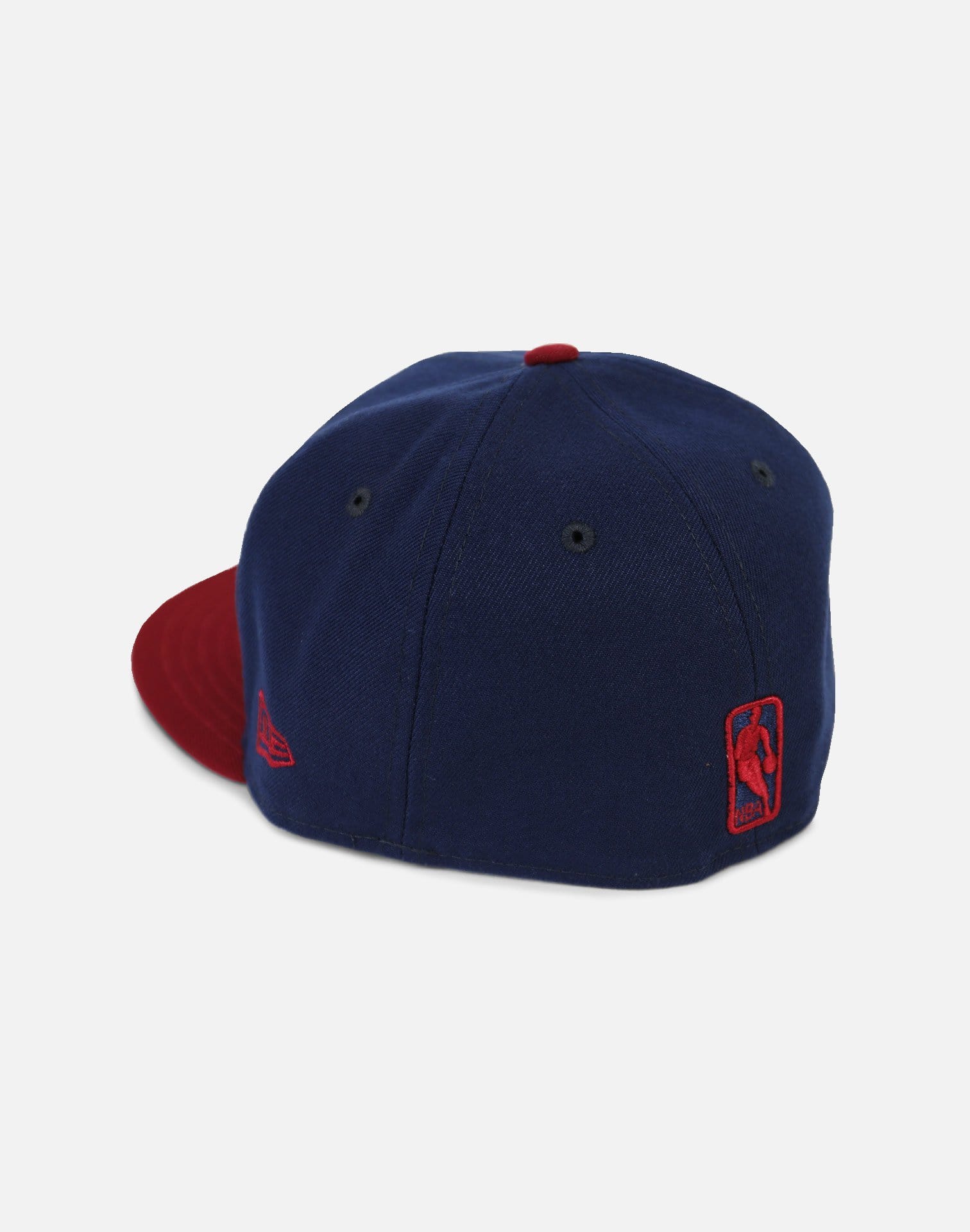 New Era Cleveland Cavaliers Authentic Fitted Hat (Blue/Red)