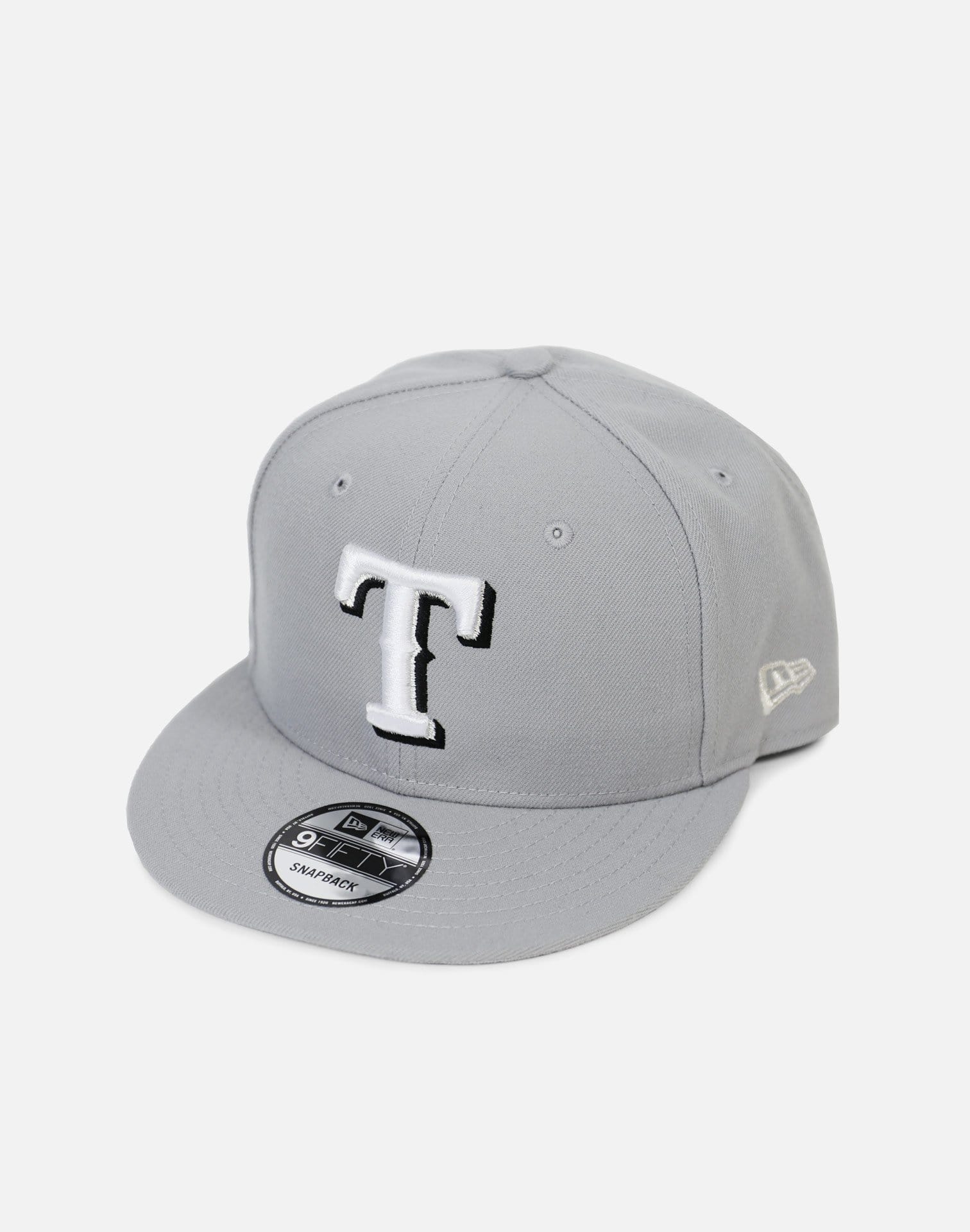 New Era Texas Rangers 'Pure Money' Snapback Hat (Grey)