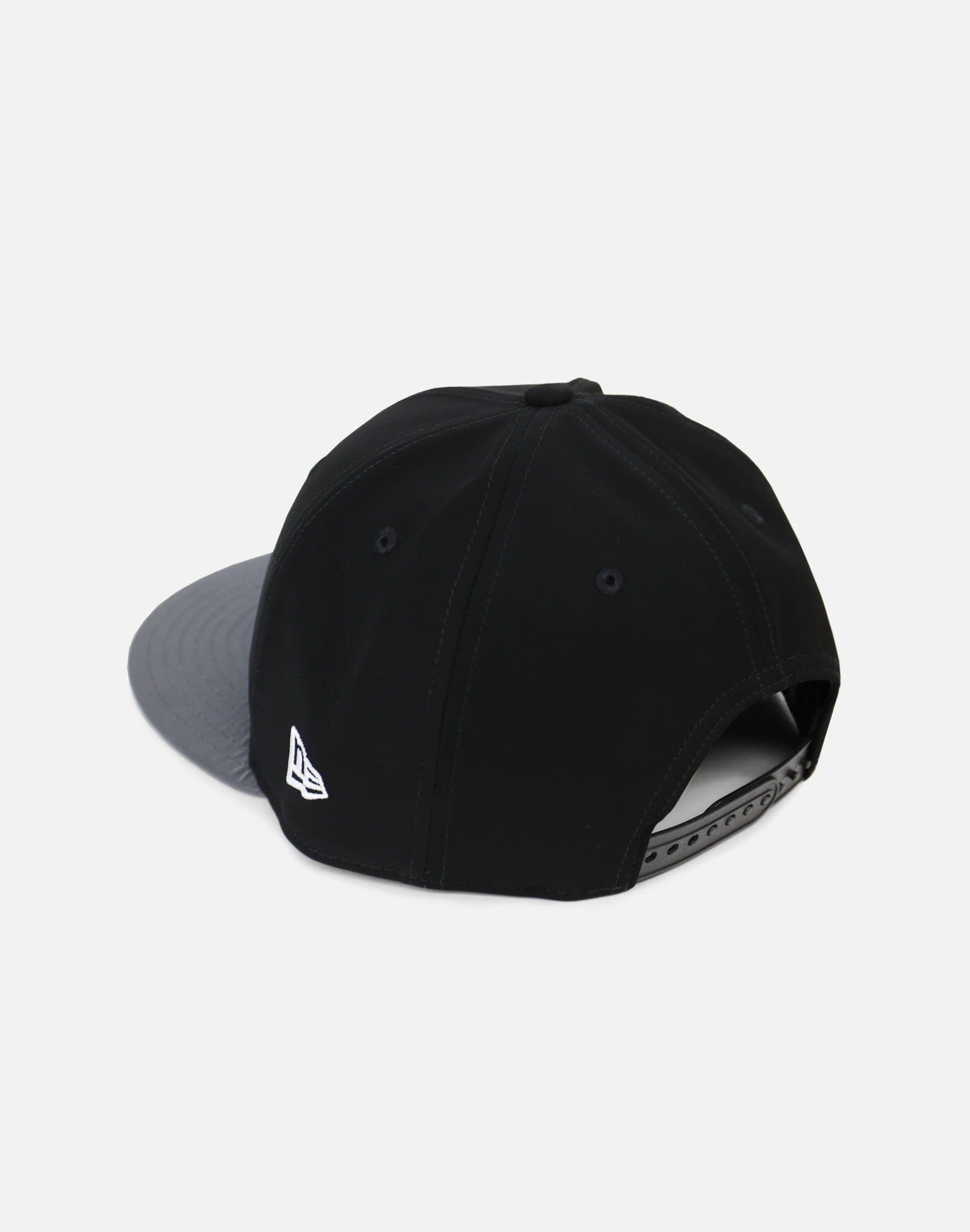 New Era Golden State Warriors Reflective Hook Snapback Hat (Black/Grey)