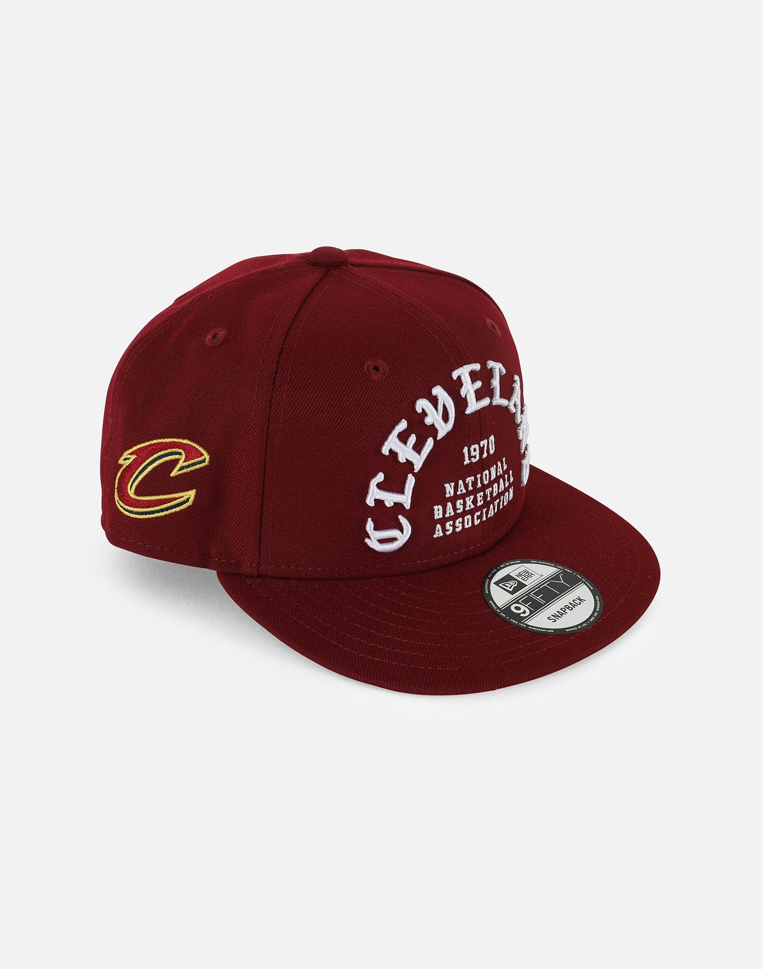 New Era NBA Cleveland Cavaliers Team Deluxe 950 Snapback Hat