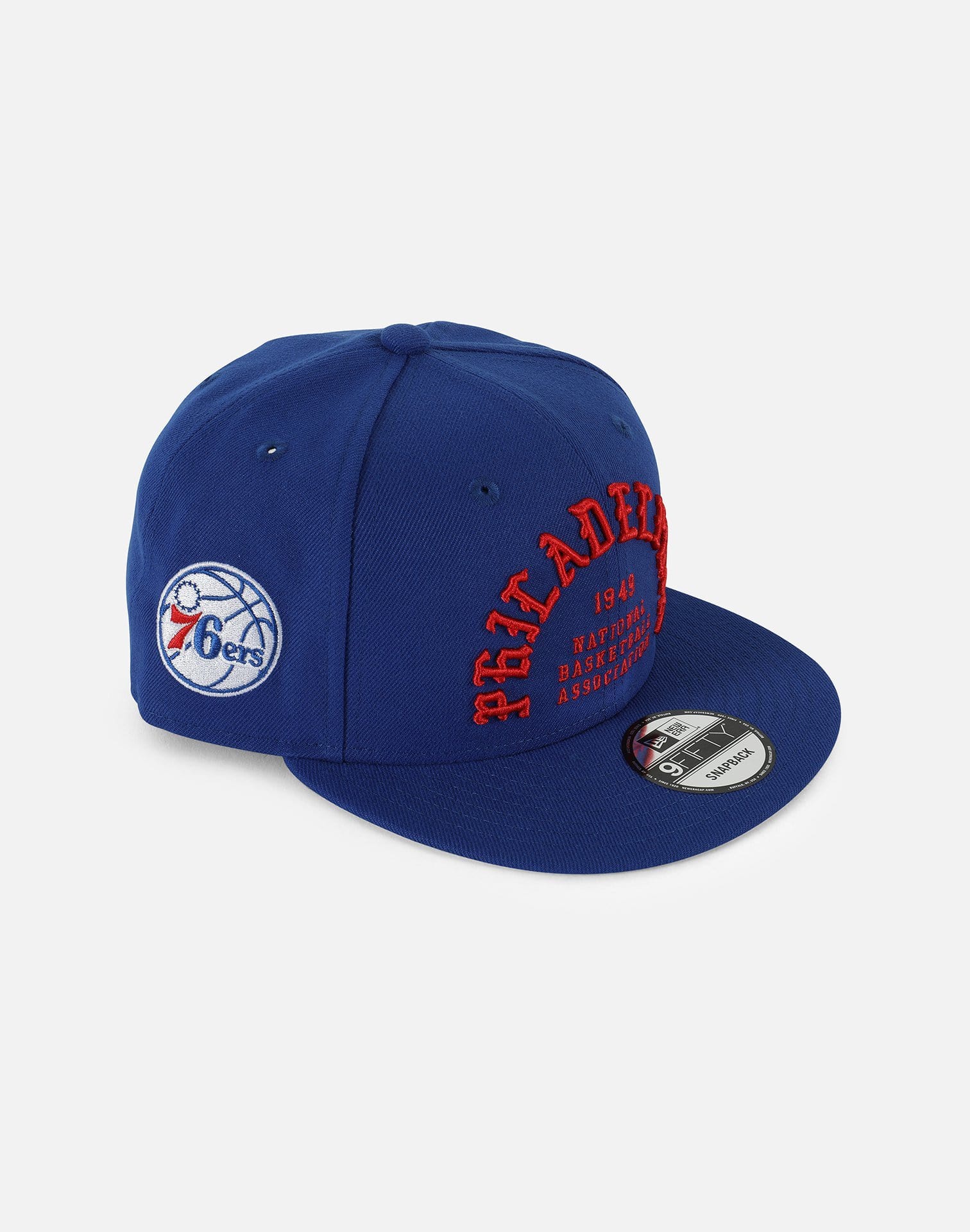 New Era NBA Philadelphia 76ers Team Deluxe 950 Snapback Hat
