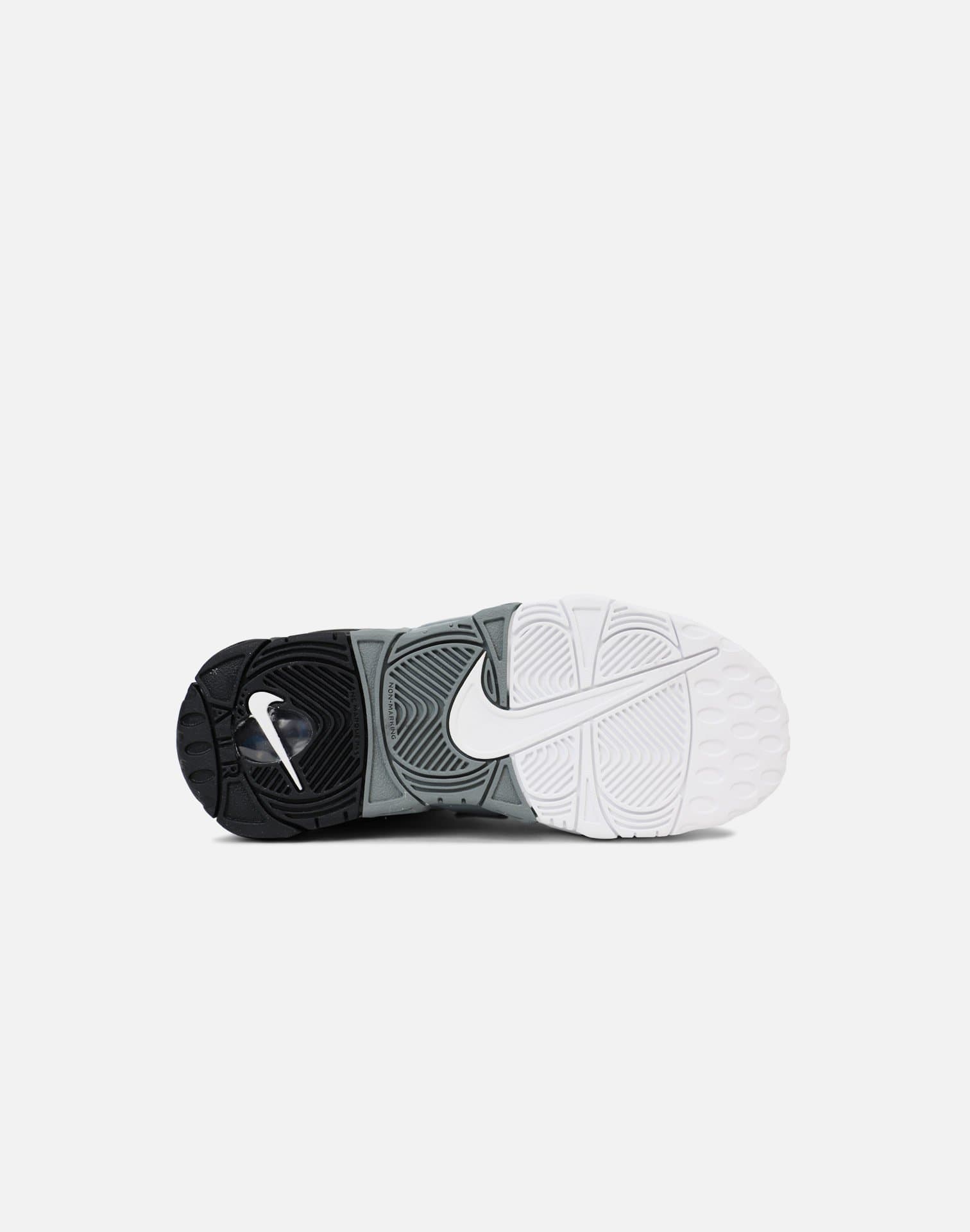 Nike Air More Uptempo Tri-Color White Grey Black
