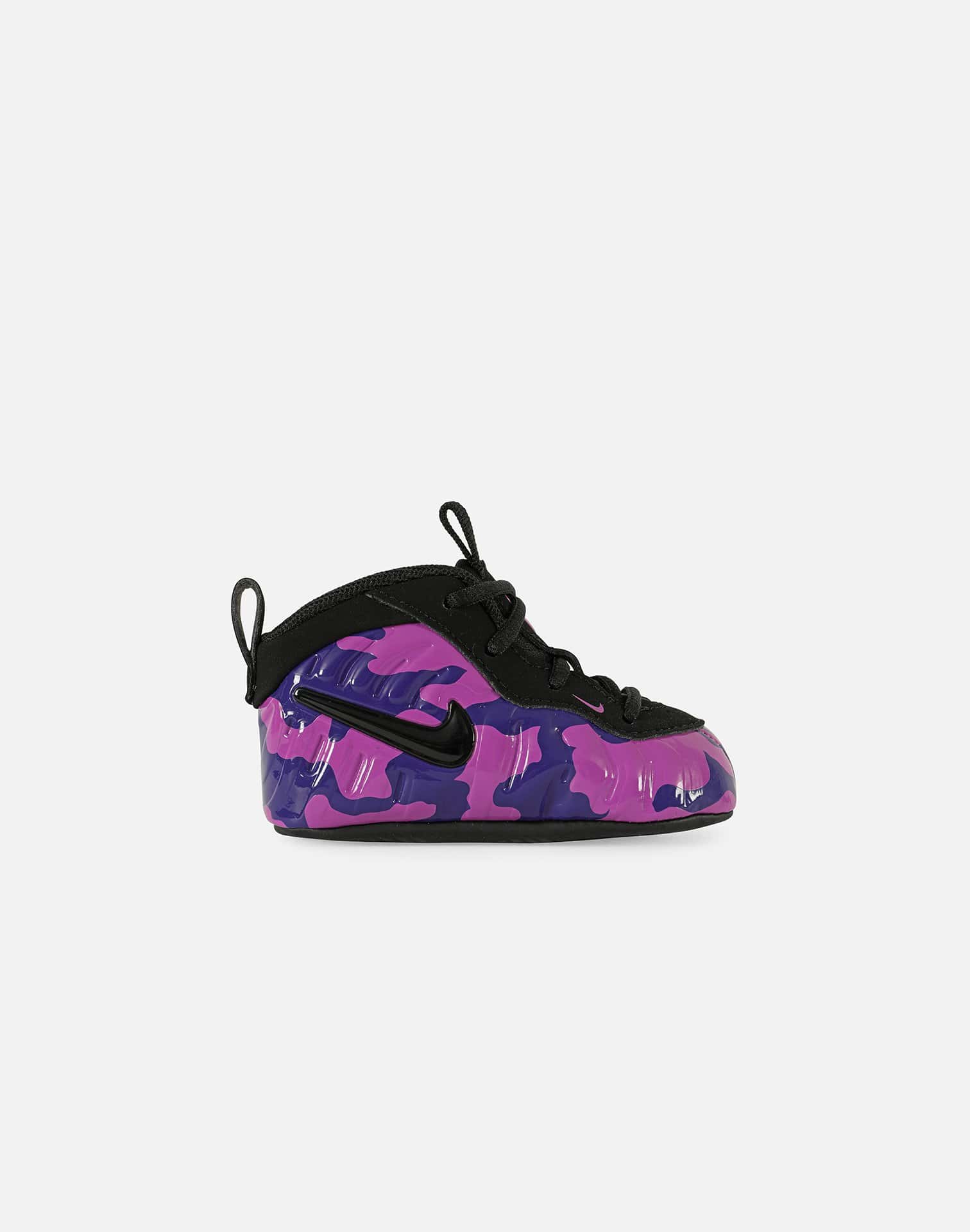 Nike Lil' Posite Pro 'Purple Camo' Crib Bootie
