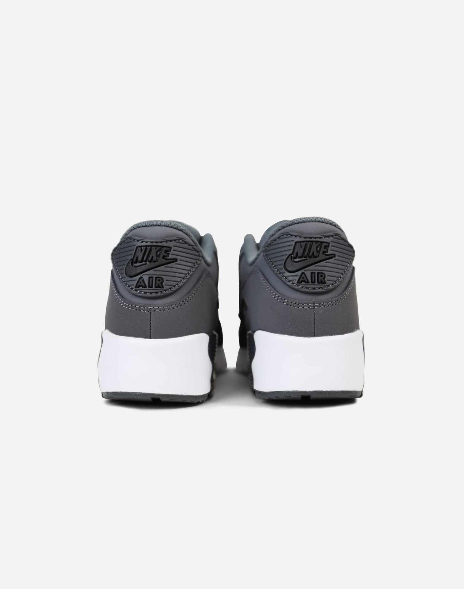 Nike Air Max 90 Leather Pre-School (Grey/White)