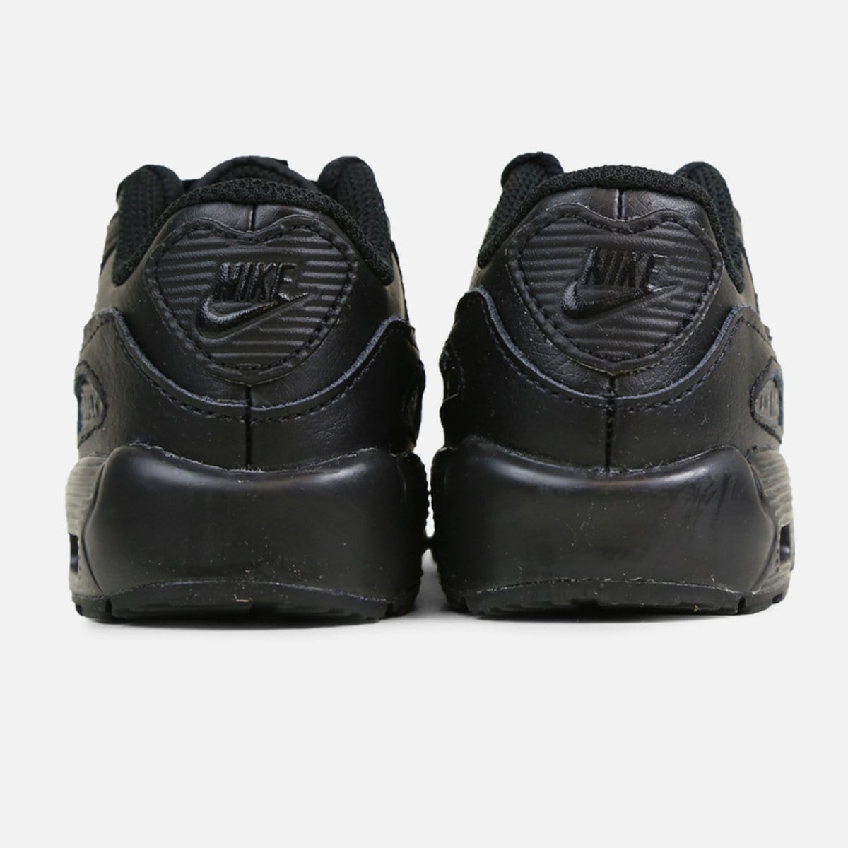 Nike Air Max 90 Leather Infant (Black/Black)