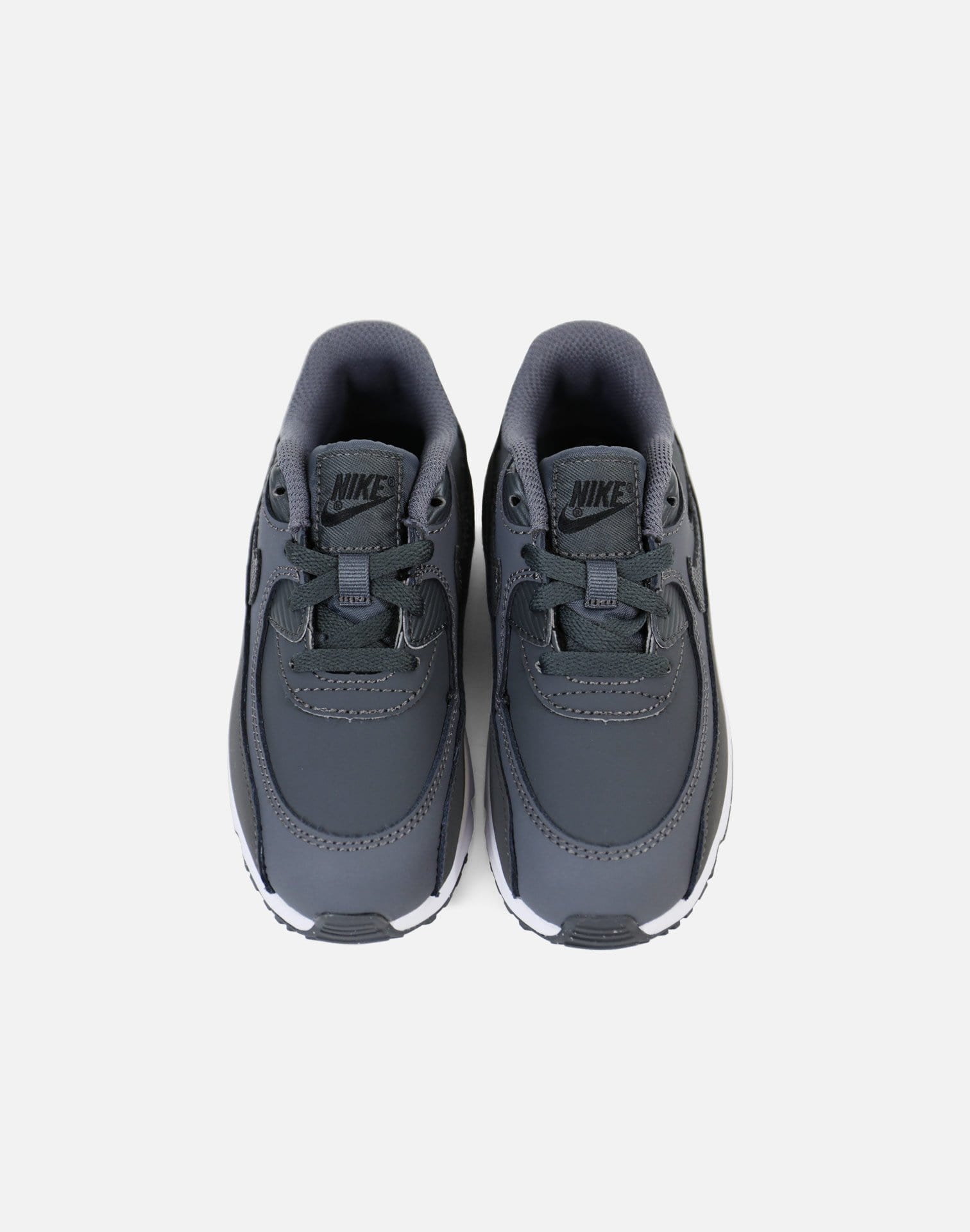 Nike Air Max '90 Leather Infant (Dark Grey/Dark Grey-Black)