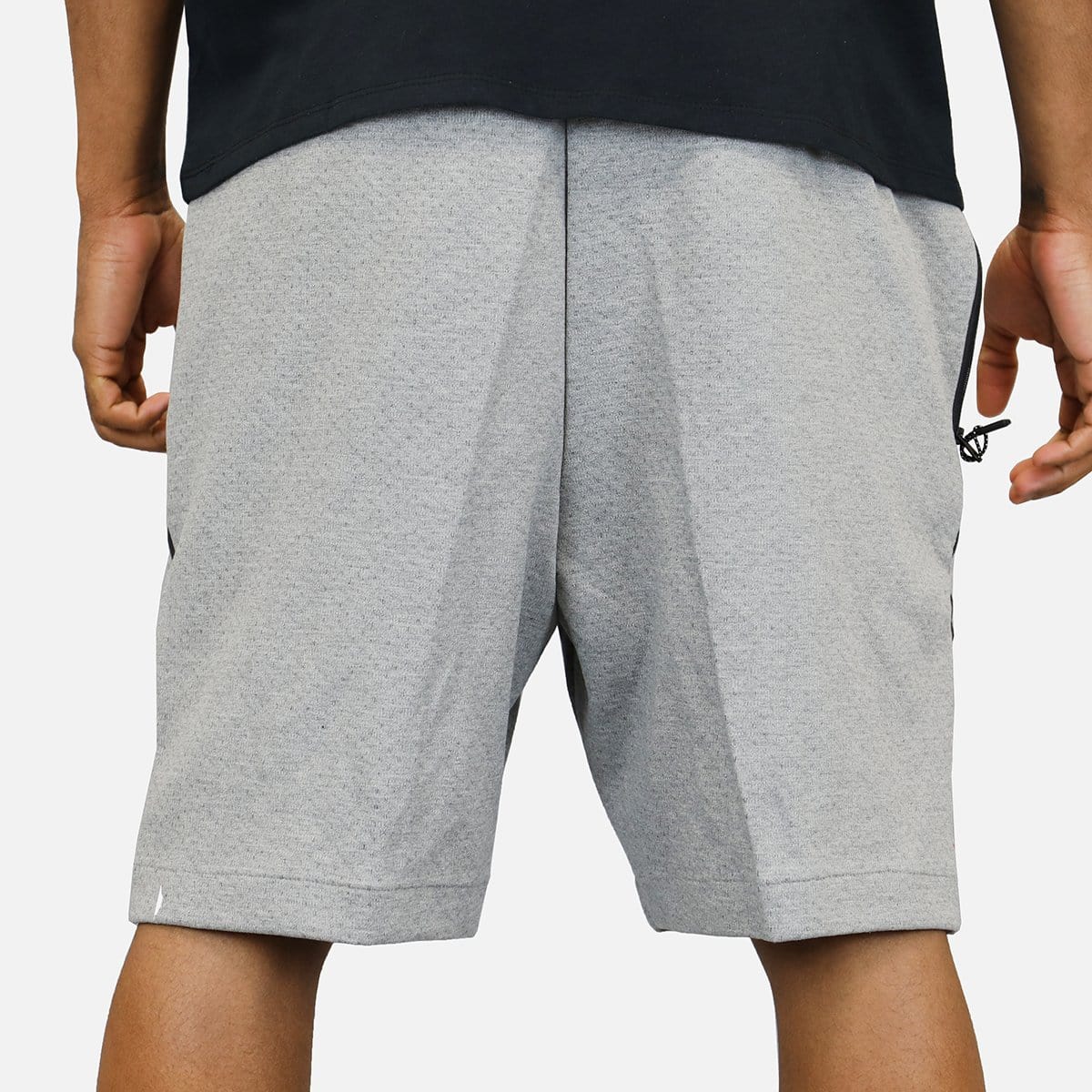 Nike NSW Tech Fleece Shorts (Carbon Heather/Black)