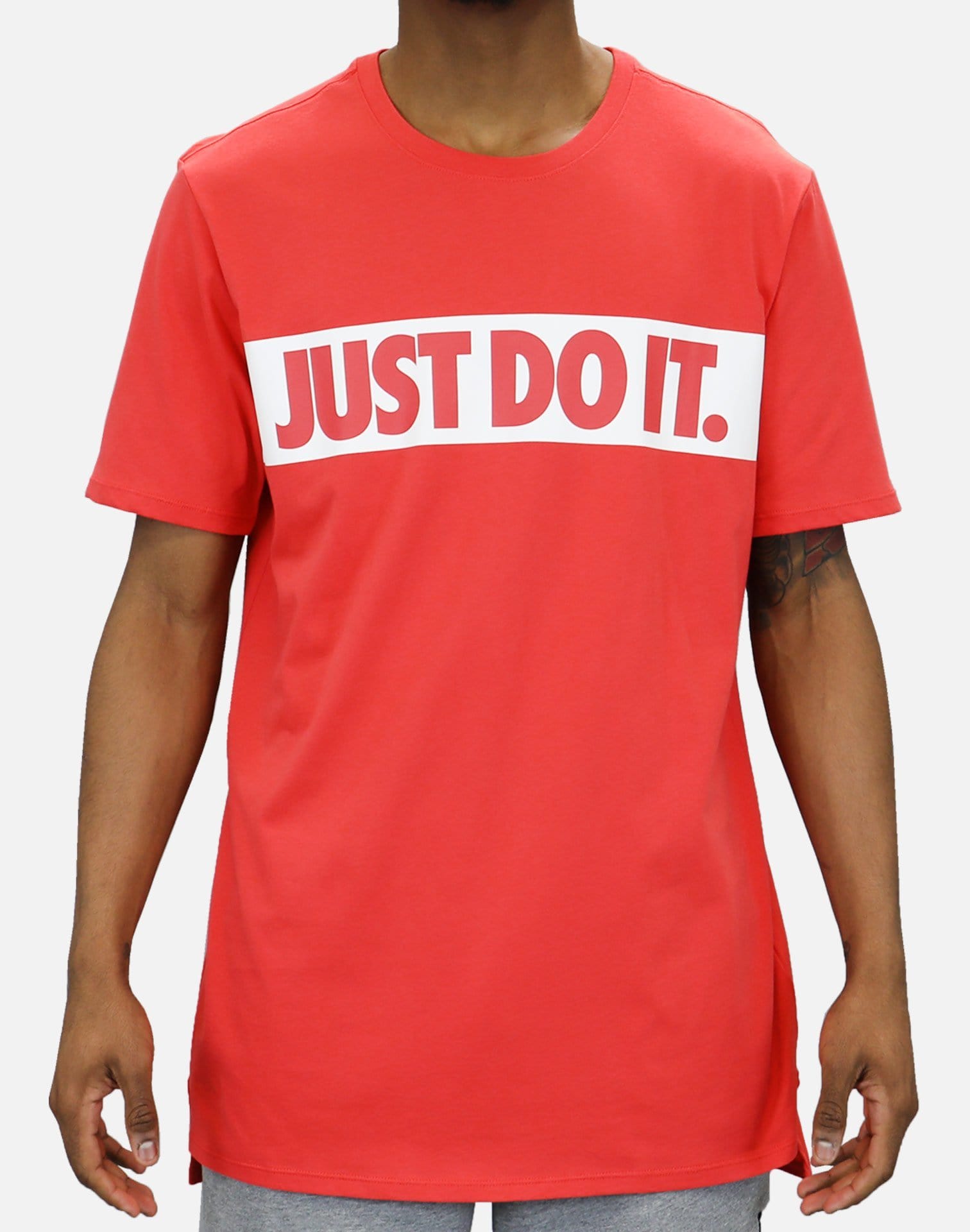 Nike NSW Just Do It Tee (Track Red/White)
