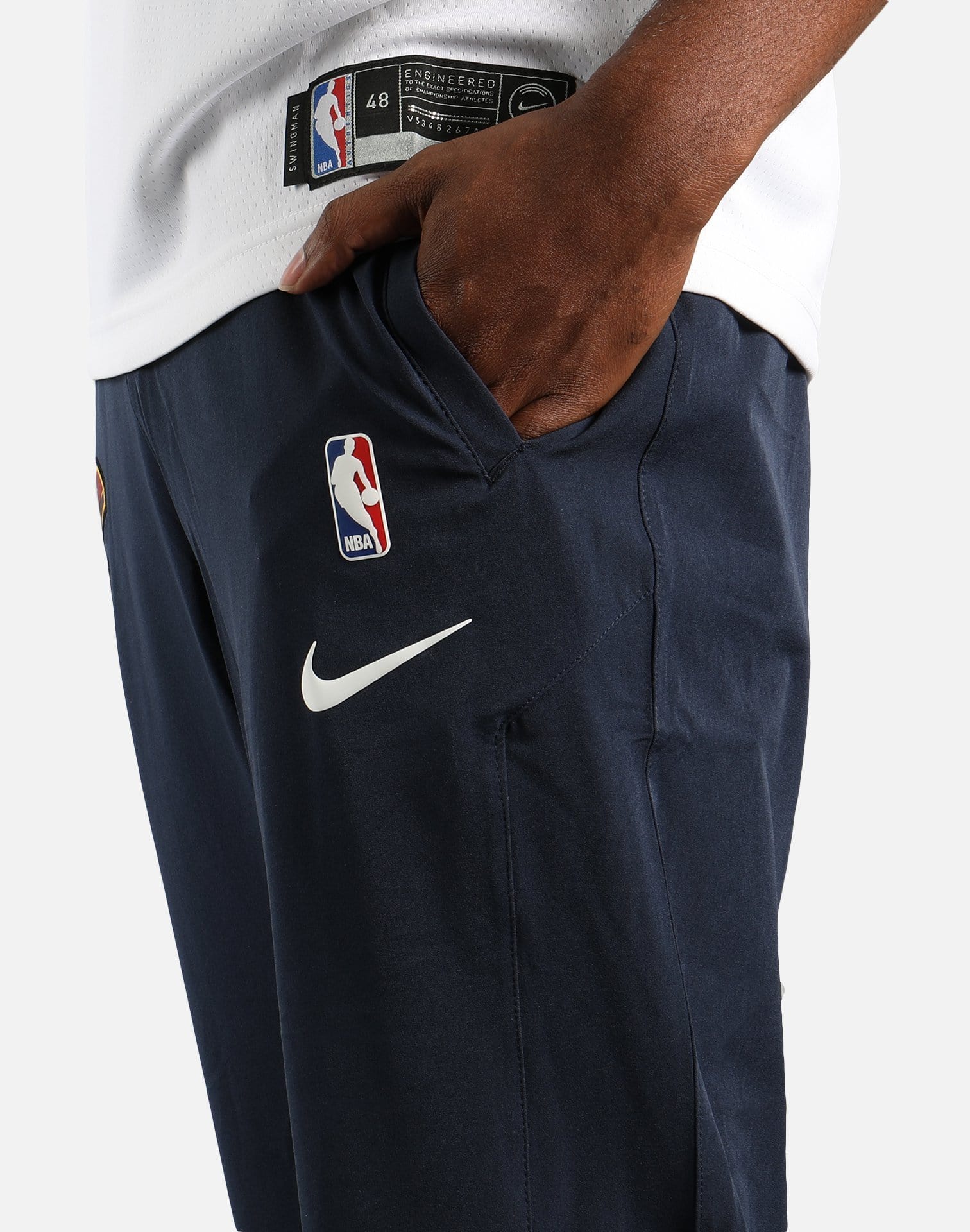 Cleveland Cavaliers NBA Sideline Apparel Grey Mens Sweatpants Size Medium