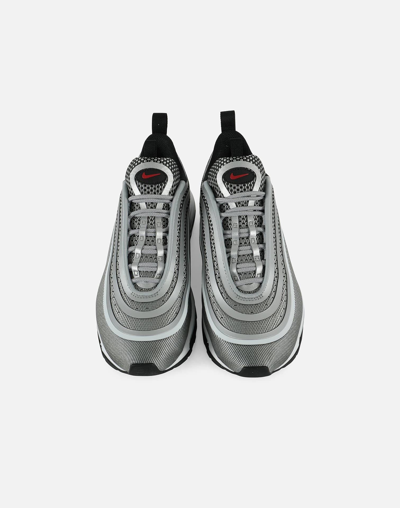 Nike Air Max '97 Ultra '17 Grade-School (Metallic Silver/Black-White-Varsity Red)