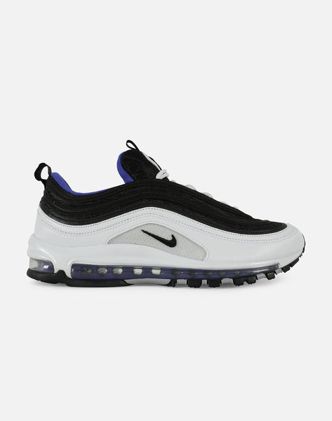 purple white and black air max 97