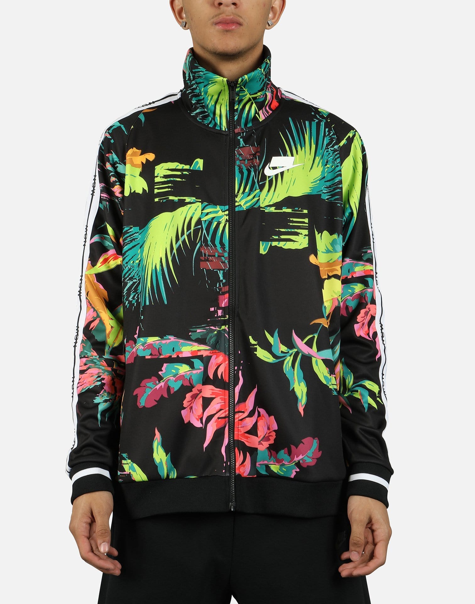 Nike Men's Floral Print Track Jacket