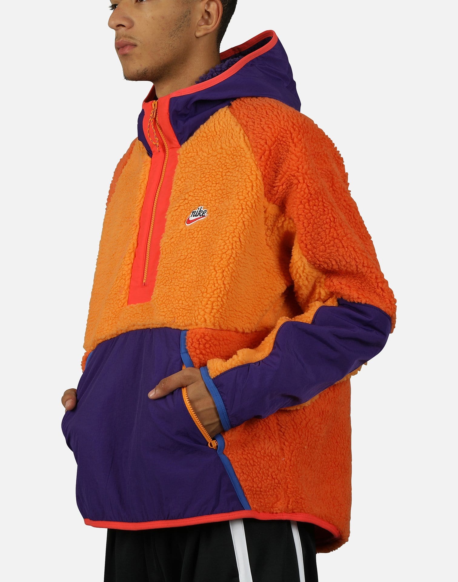 Nike NSW SHERPA FLEECE HALF-ZIP JACKET – DTLR - Main Image