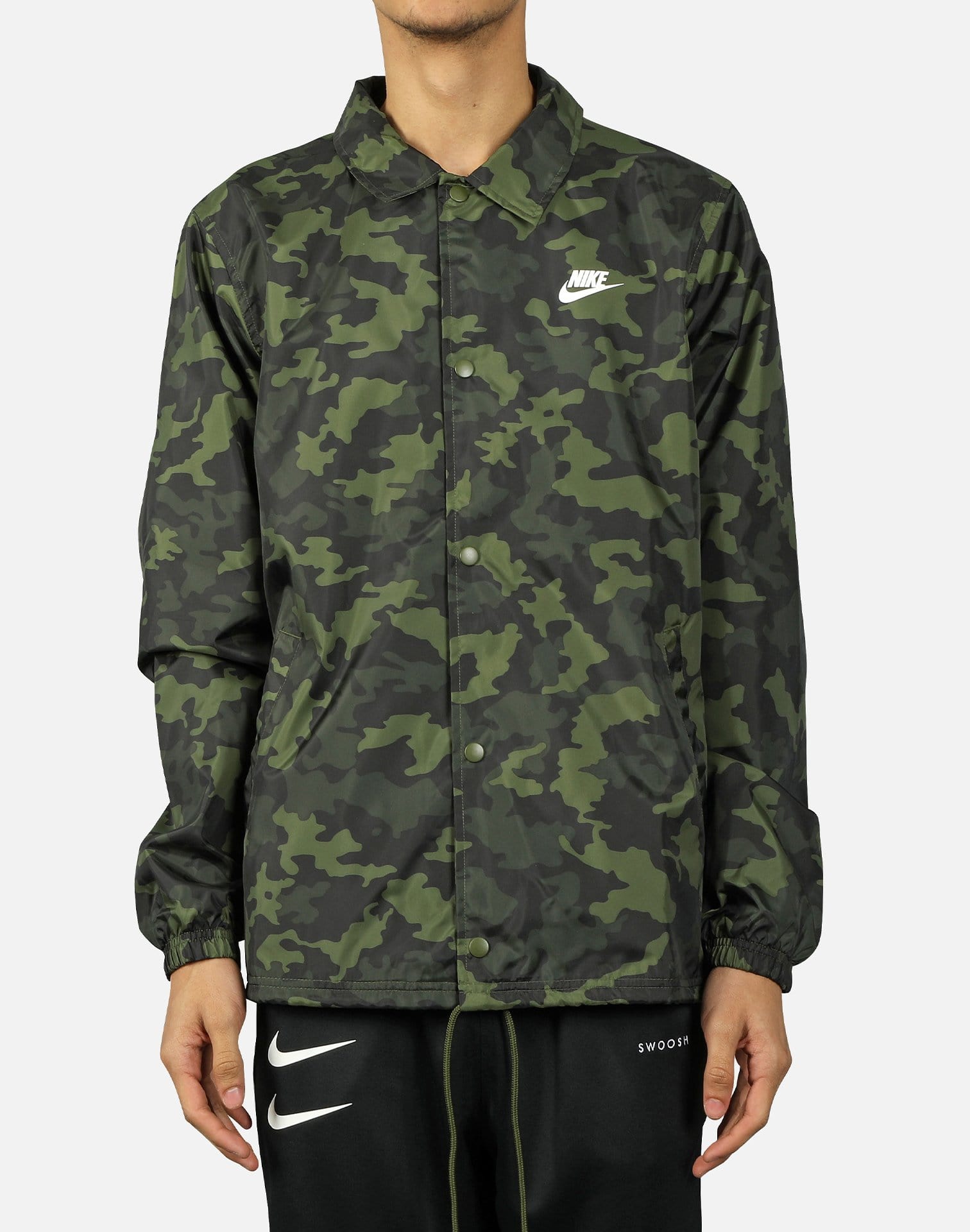 Nike NSW WOVEN CAMO COACHES JACKET â DTLR