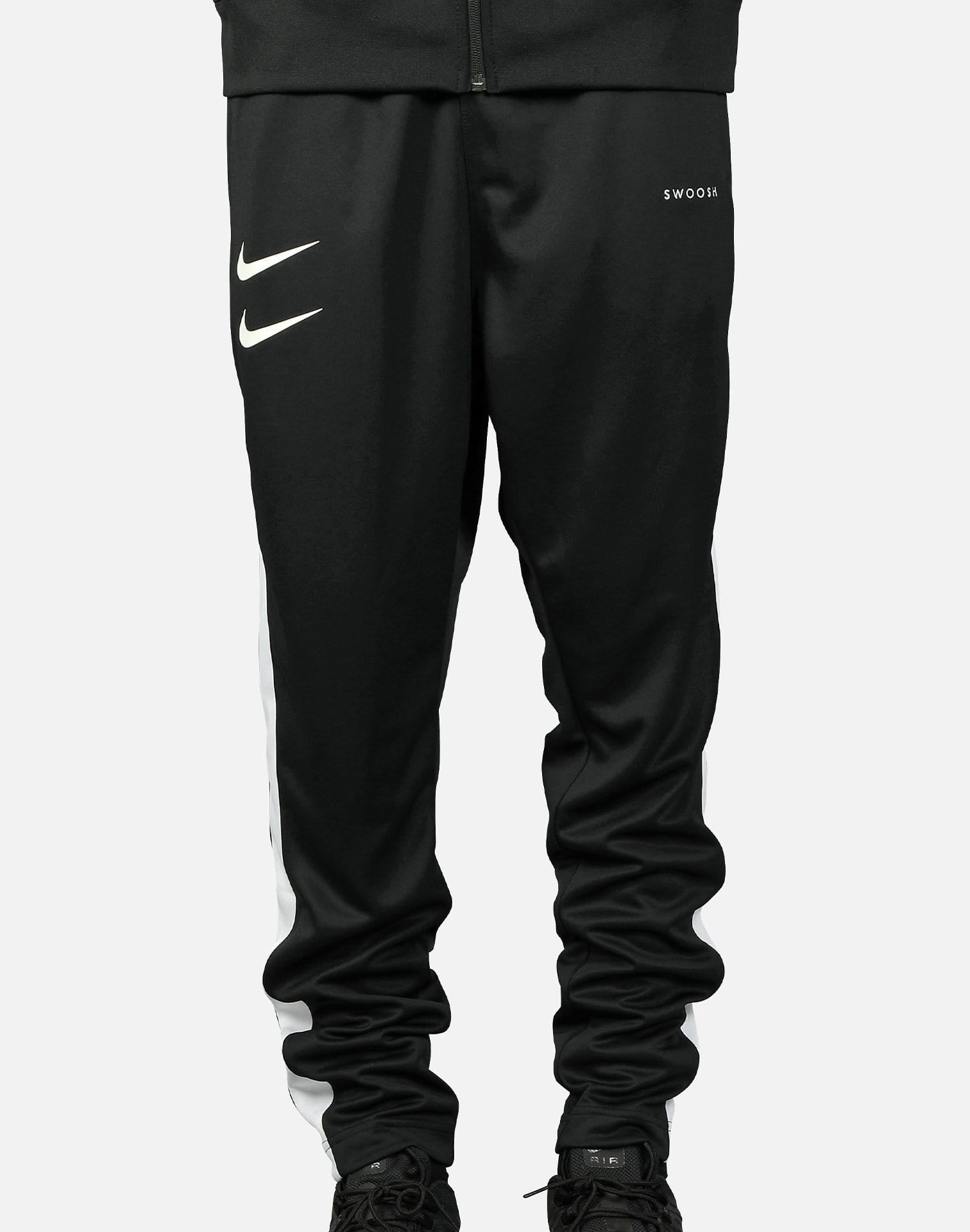 Nike Swoosh NSW Double Swoosh Track Pants Size XXL Black White CJ4873-010