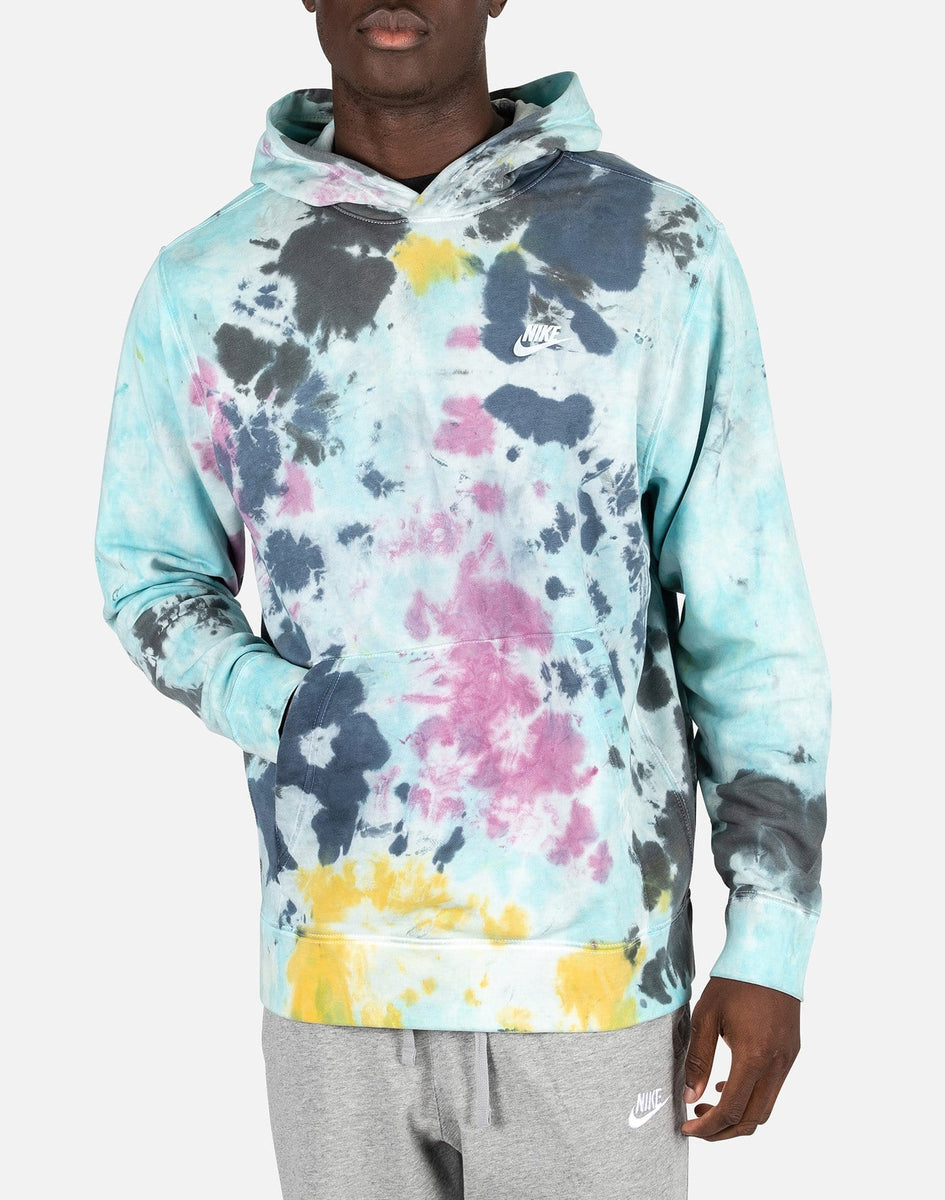 Nike NSW TIE-DYE PULLOVER HOODIE â DTLR