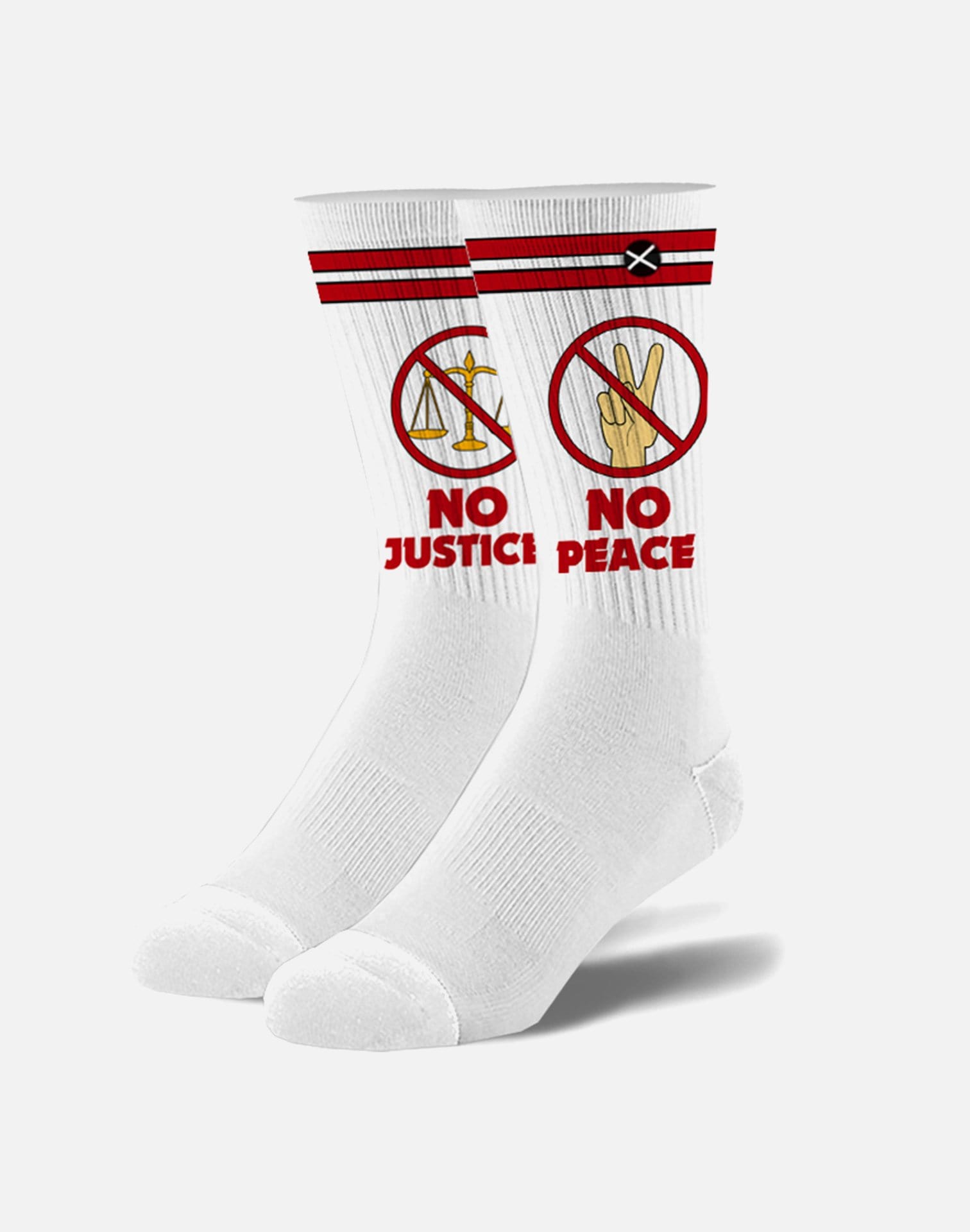 Odd Sox No justice No Peace Socks