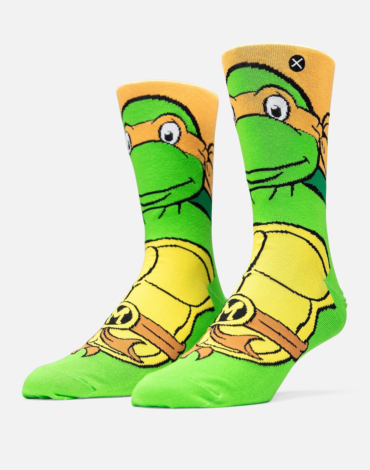 Photo of Odd Sox NINJA TURTLES MICHAEL ANGELO CREW SOCKS