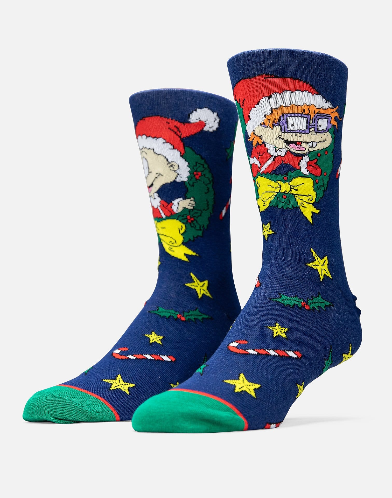 Photo of Odd Sox Rugrats Christmas Crew Socks