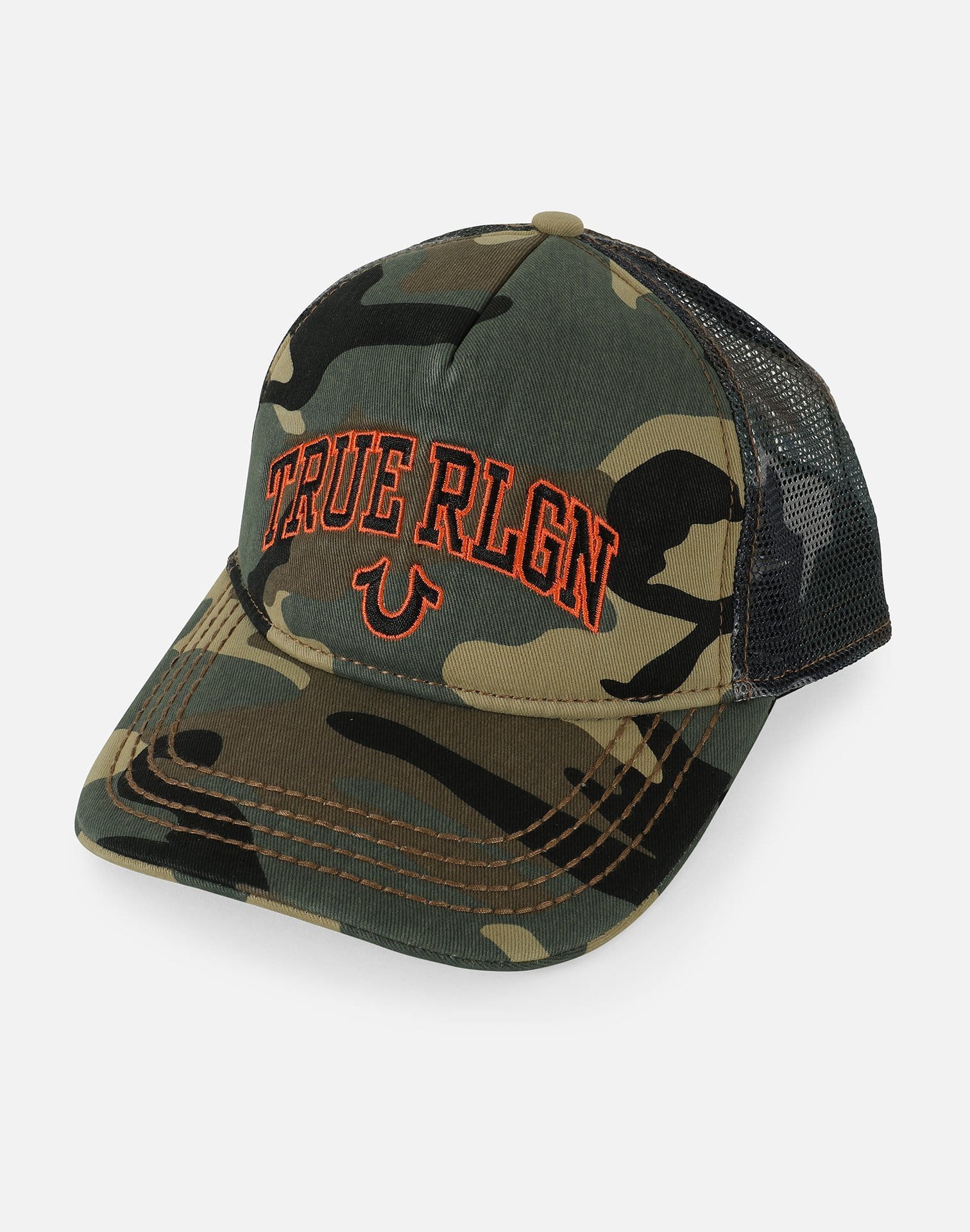 True Religion Camo Trucker Hat