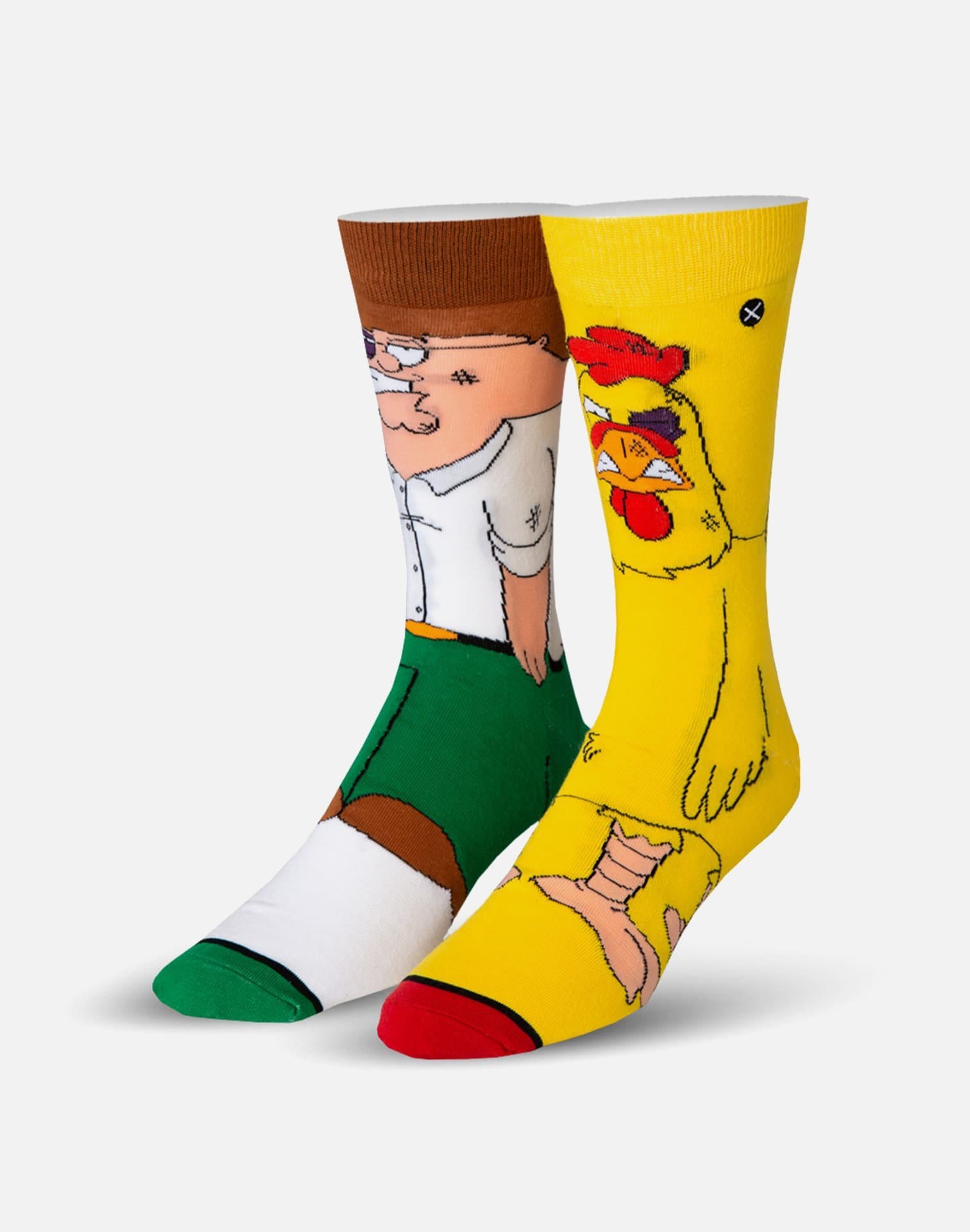 Odd Sox Peter vs Chicken Crew Socks