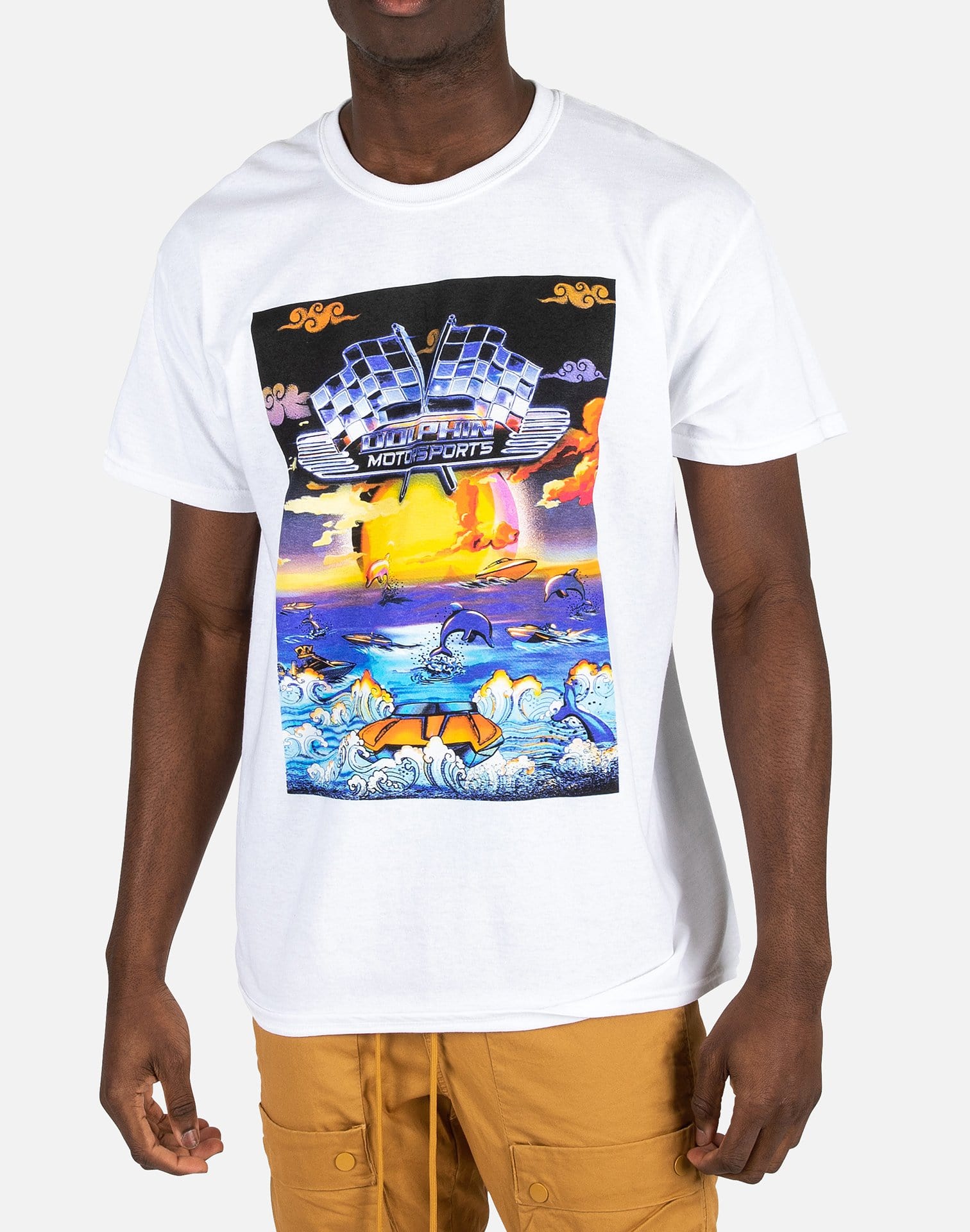 Photo of Pink Dolphin Motorsport Sunset Tee
