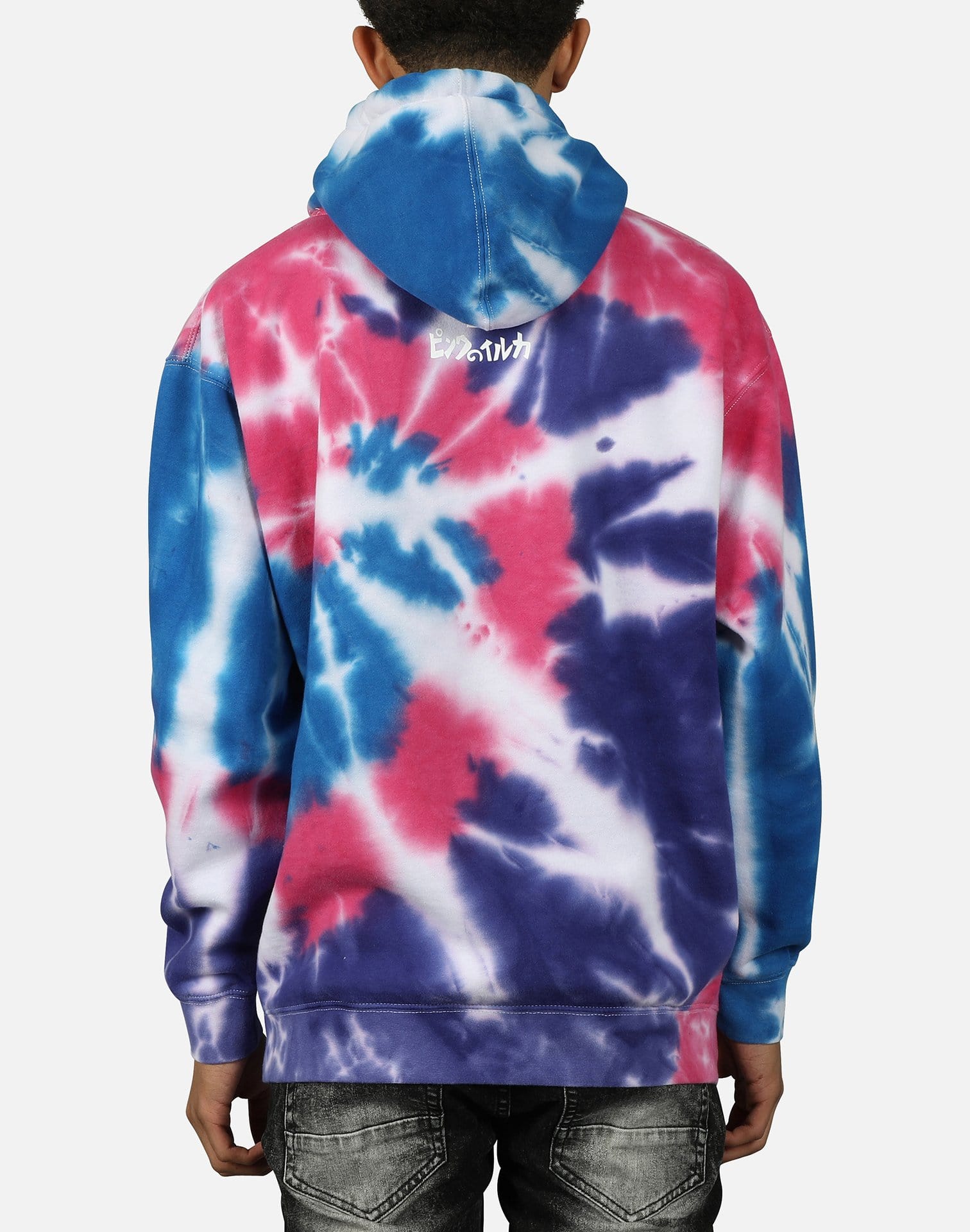 Pink Dolphin FROZEN WAVES TIE DYE HOODIE – DTLR - Main Image
