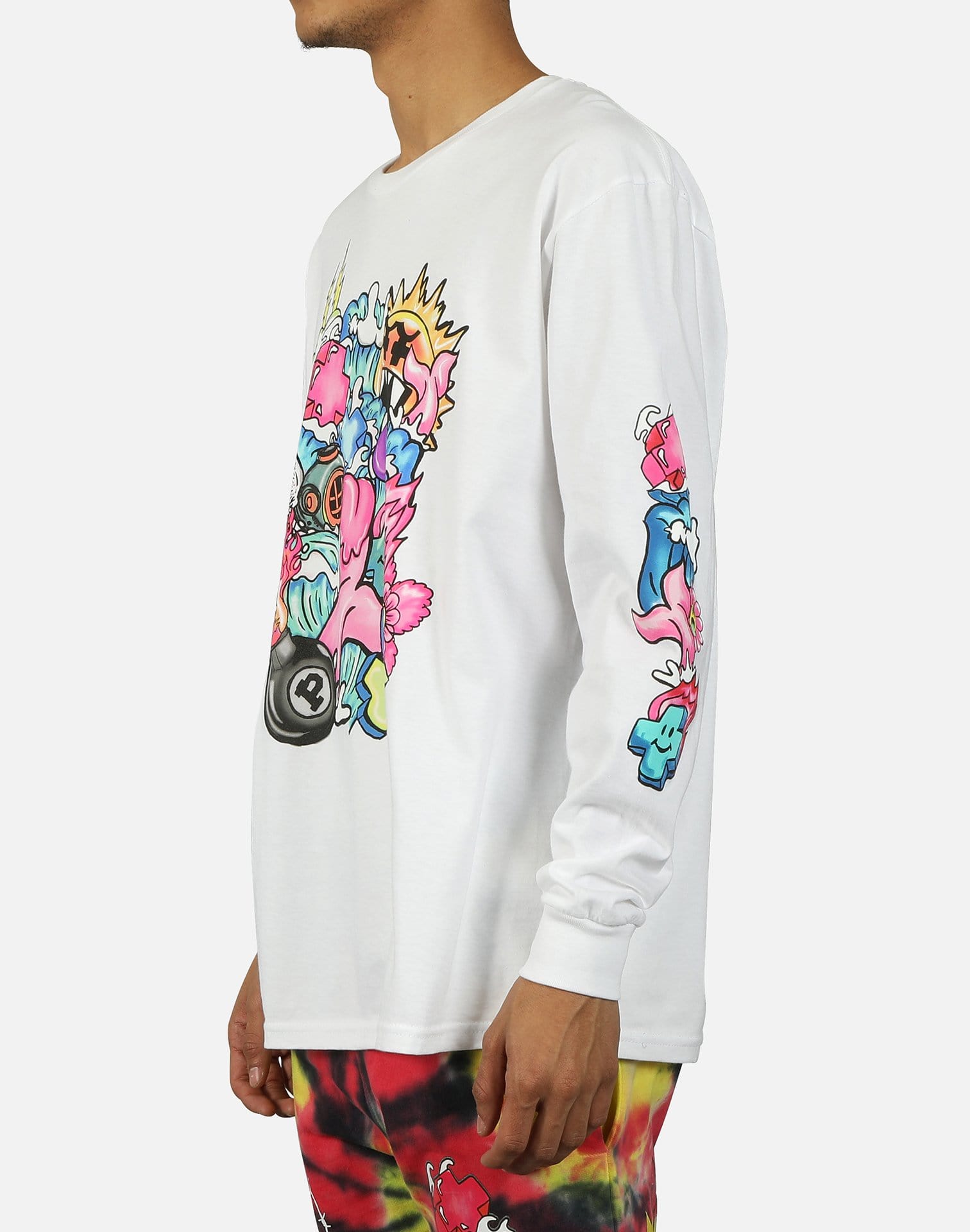 Pink Dolphin SQUADS HERE LONG-SLEEVE TEE