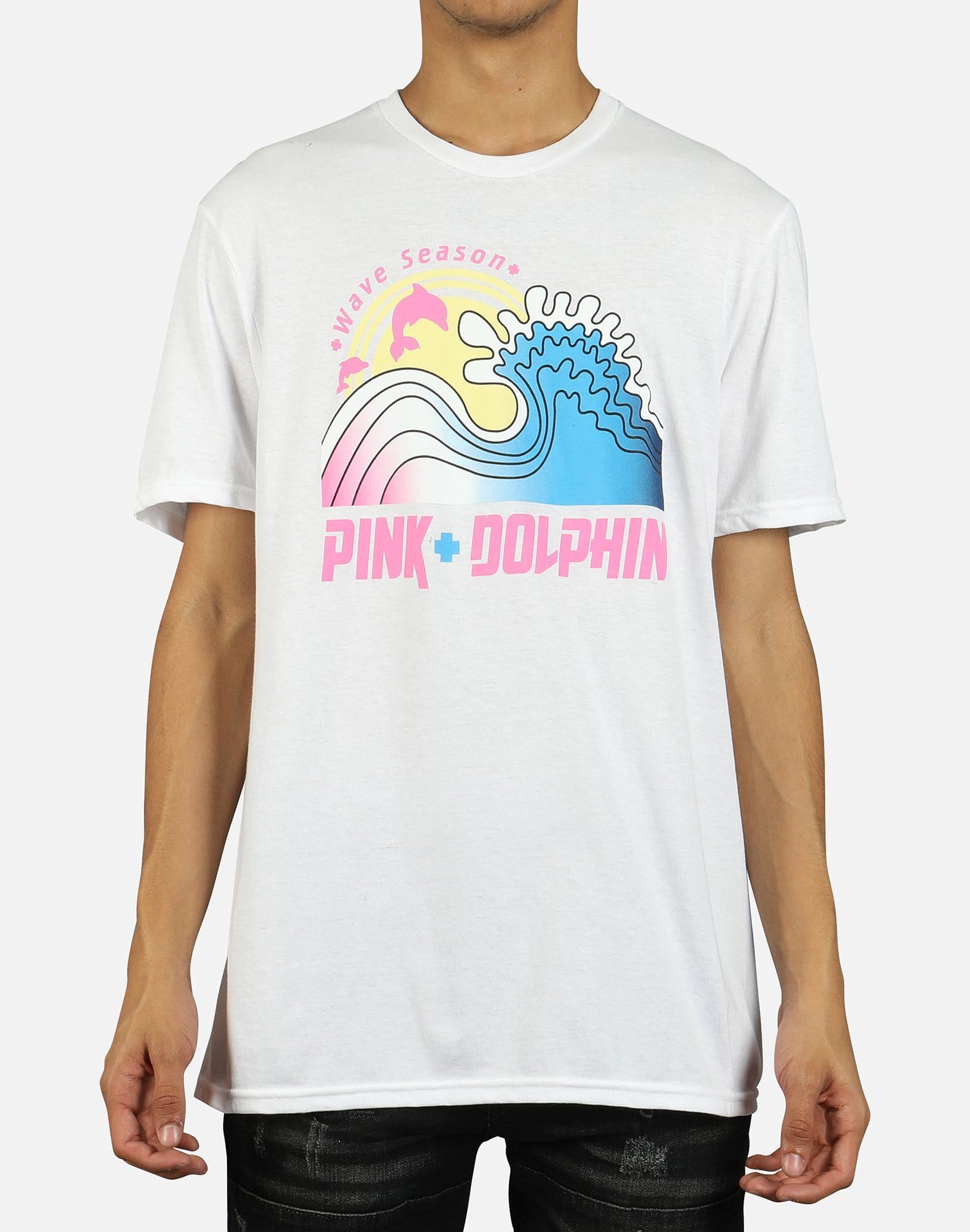 Pink Dolphin Men's Wave Season Tee