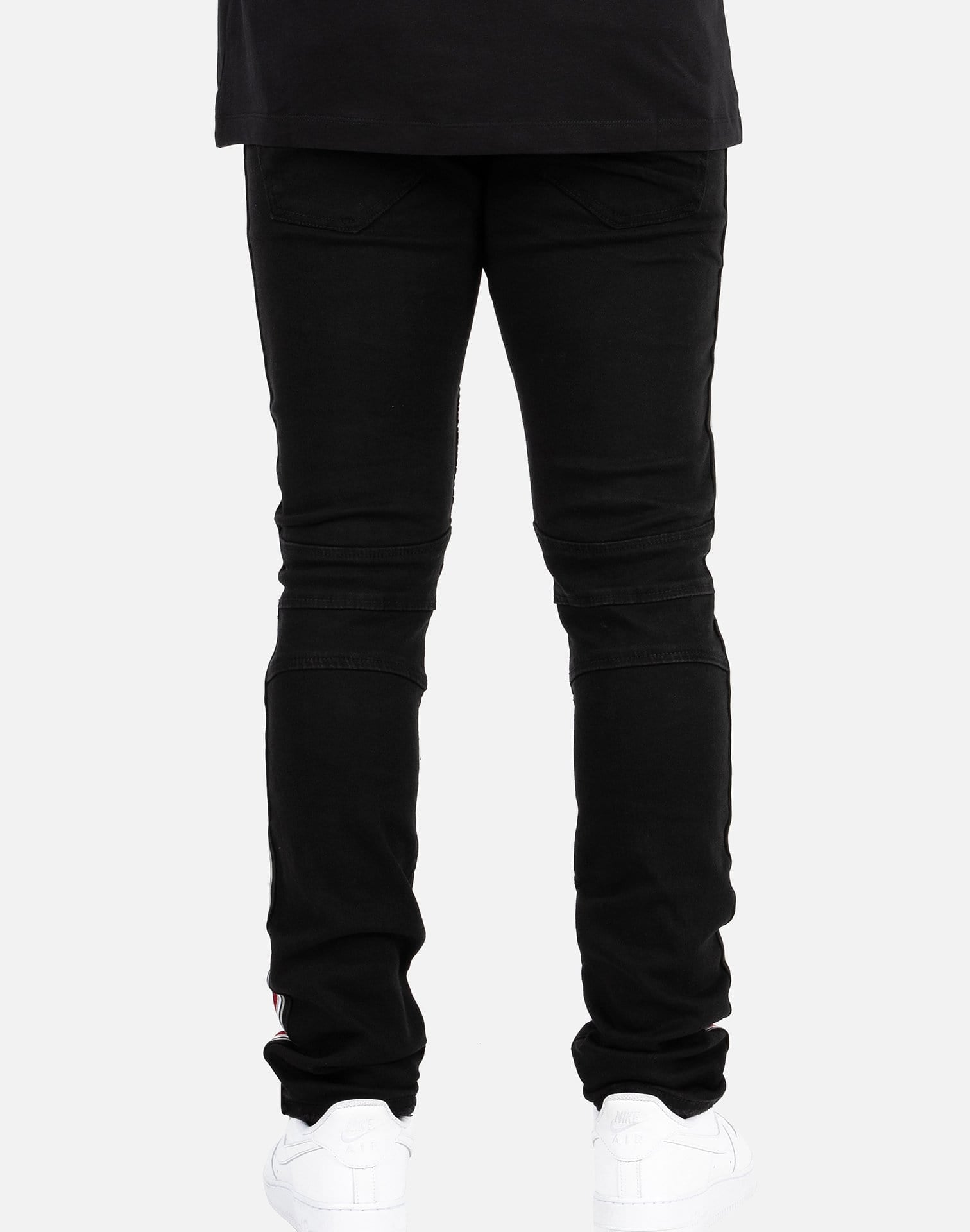 Photo of Preme Moto Side Stripe Jeans