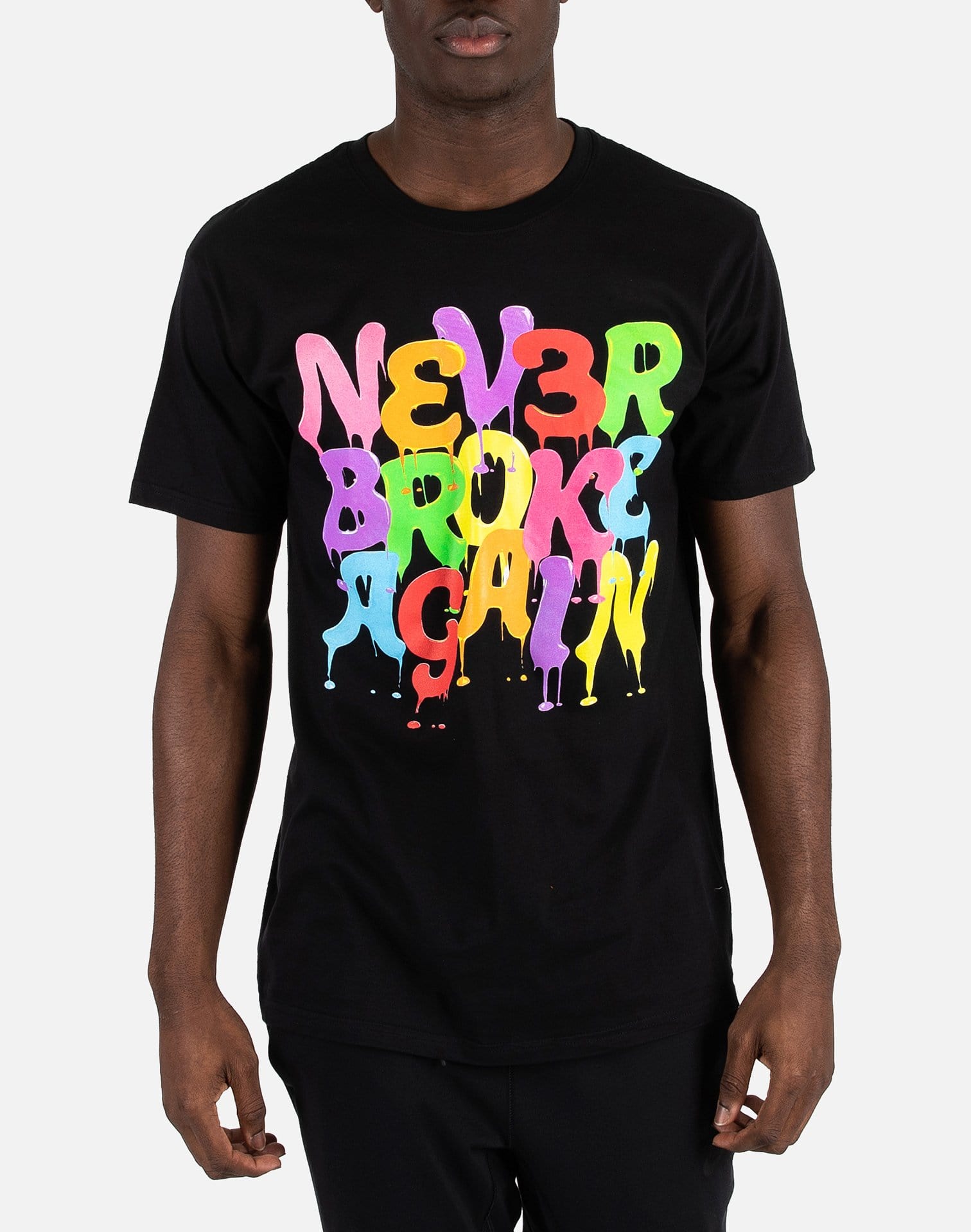 Photo of Never Broke Again Spray Drip Tee