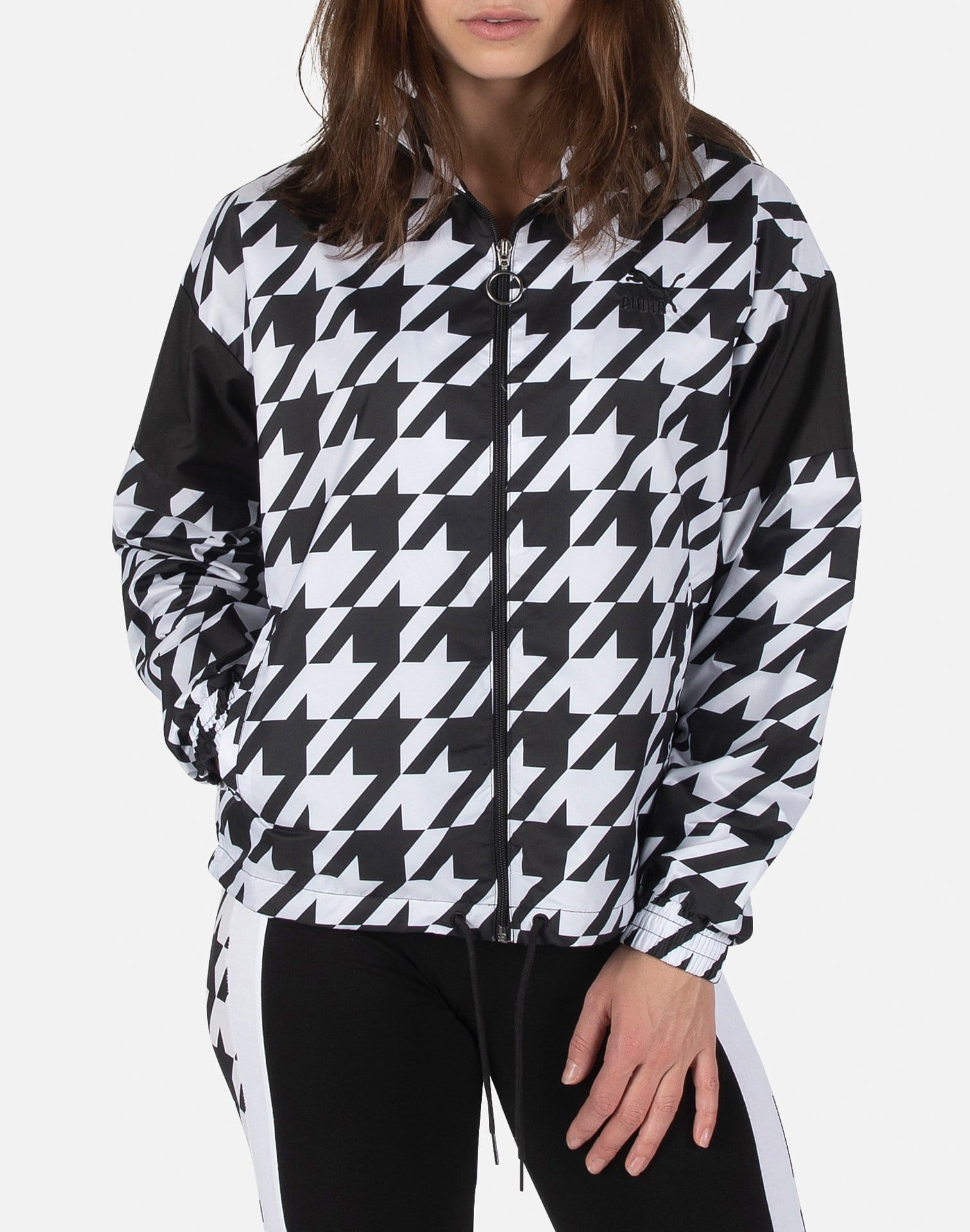 Puma houndstooth jacket Clearance
