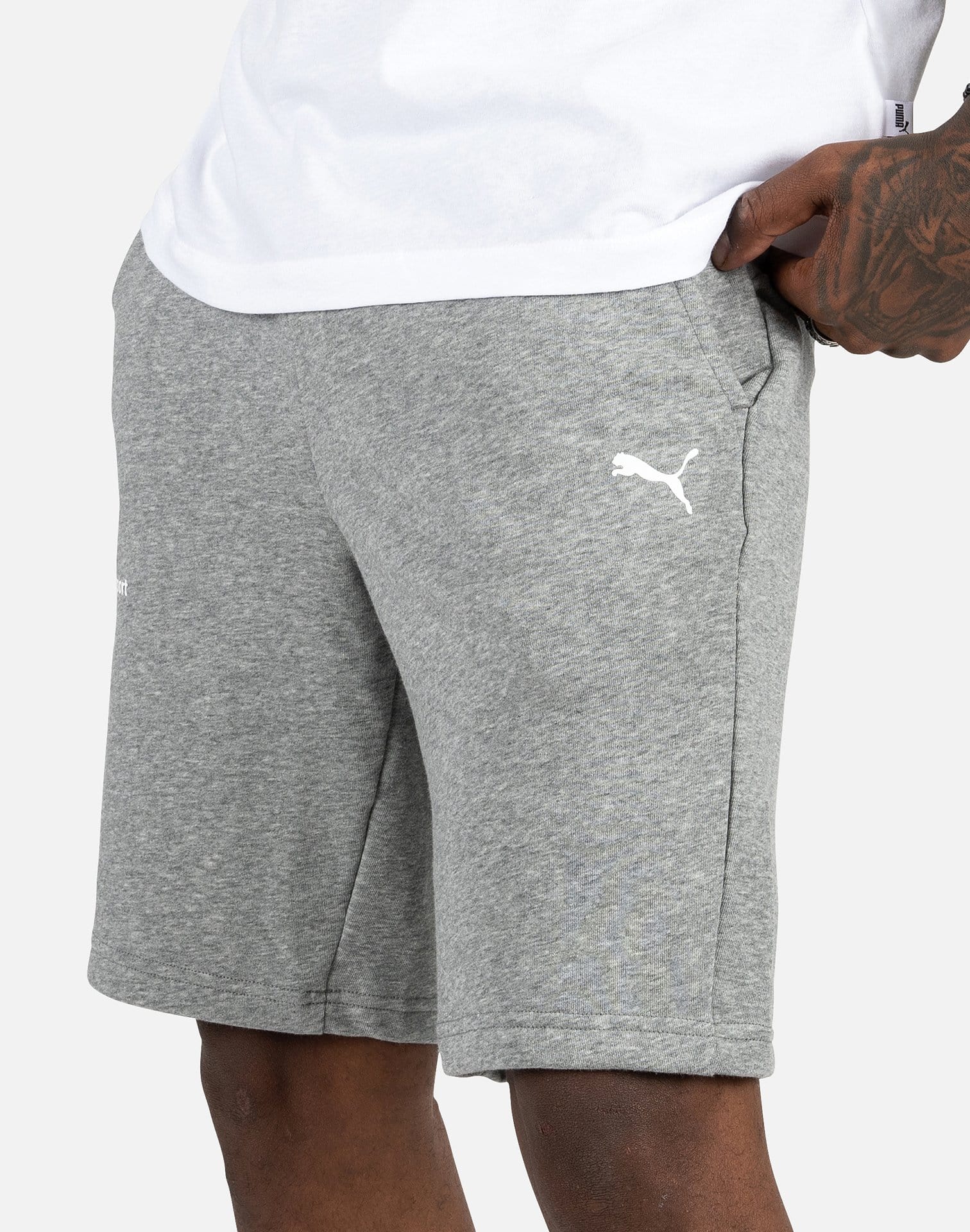 Photo of Puma BMW MMS ESSENTIALS FLEECE SHORTS