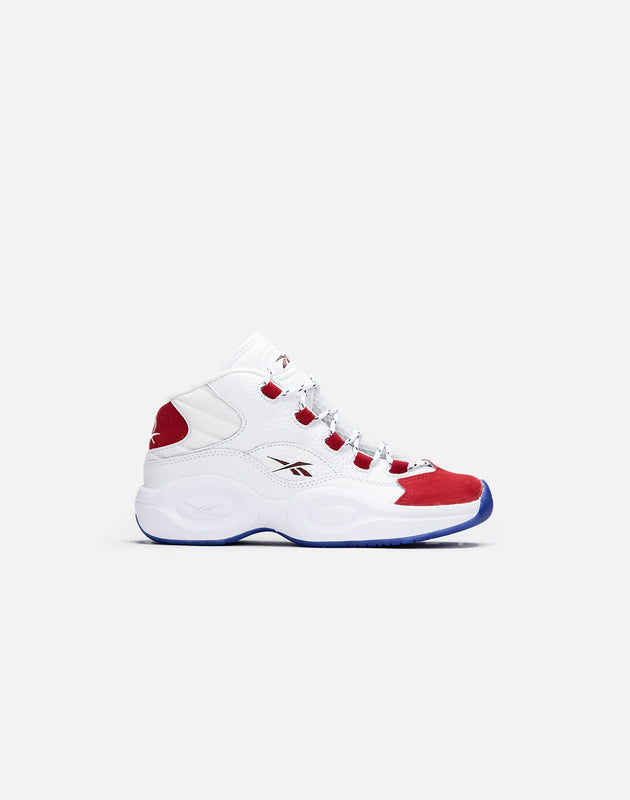 Reebok QUESTION MID SUEDE TOE PRE-SCHOOL – DTLR