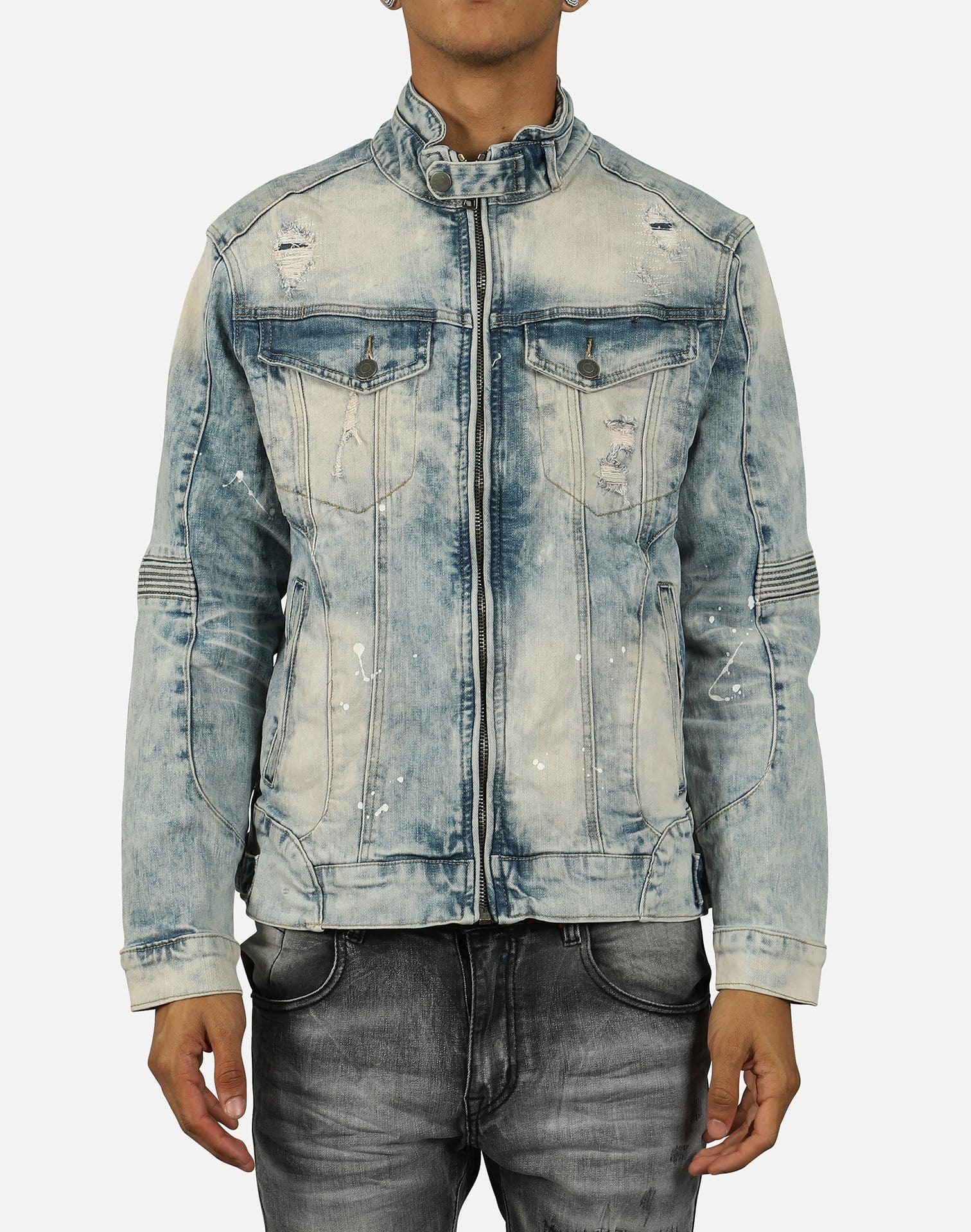 Smoke Rise MOTO JEAN JACKET – DTLR