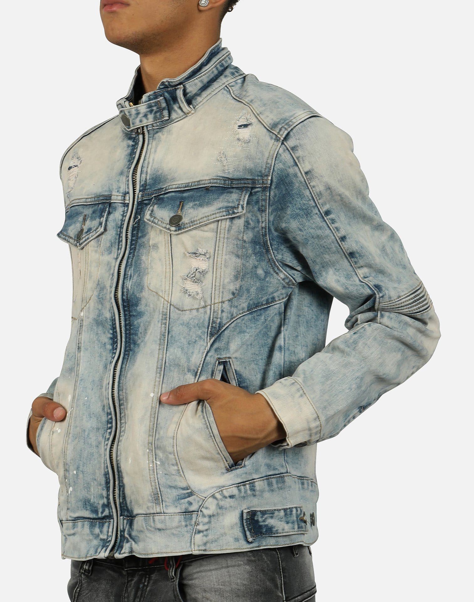 Smoke Rise MOTO JEAN JACKET – DTLR