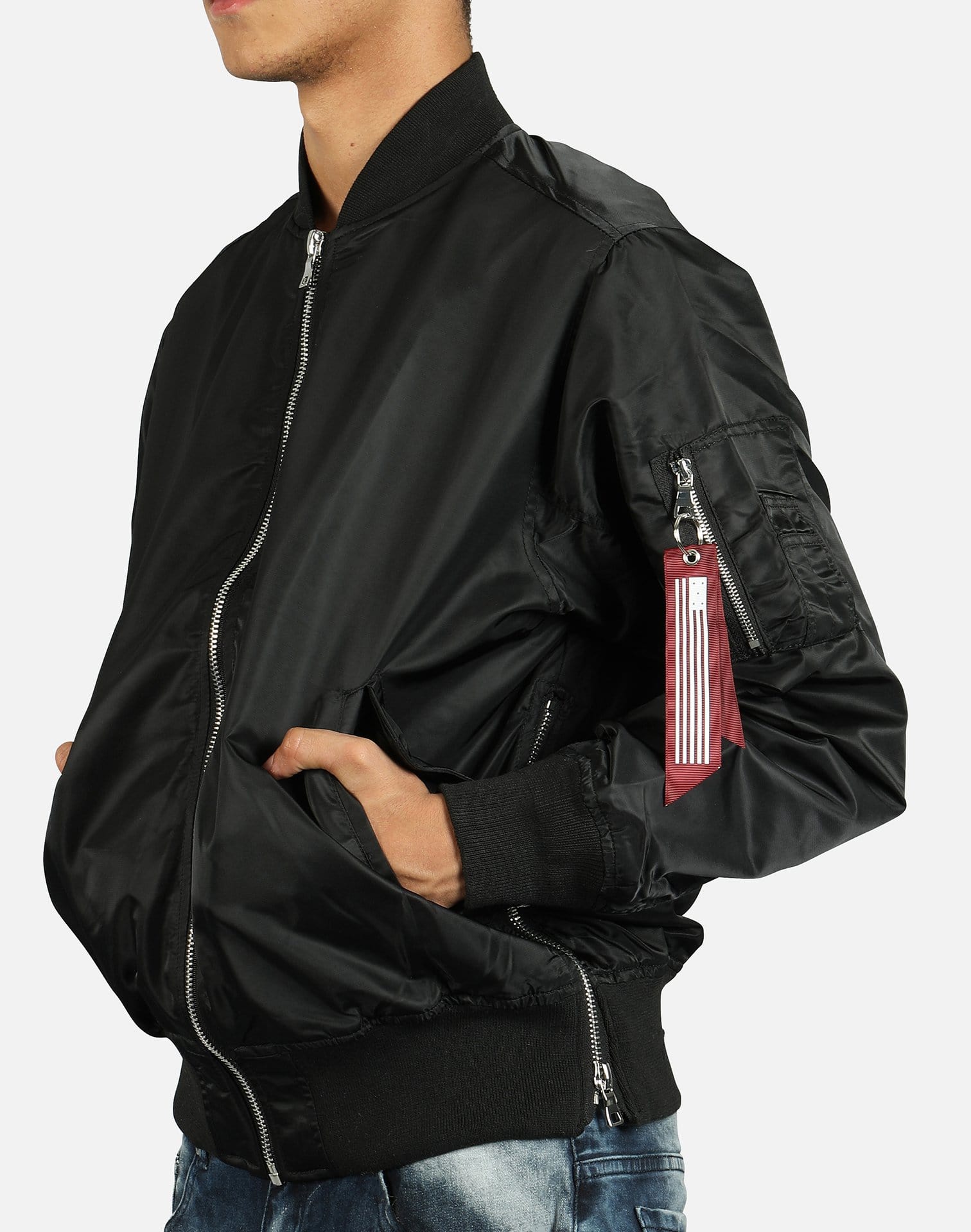 Smoke Rise MA1 NYLON BOMBER JACKET – DTLR