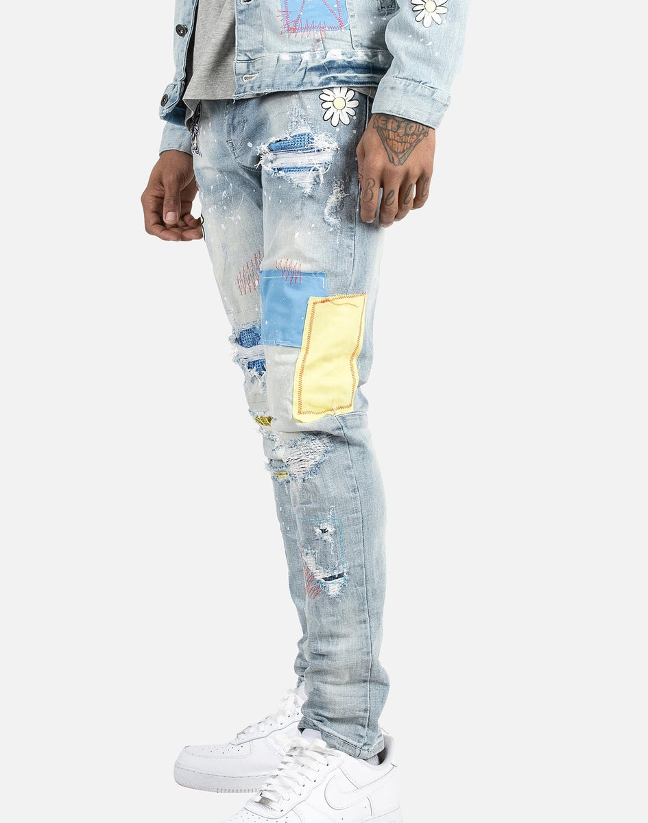 Smoke Rise Spring Painted Jeans – DTLR