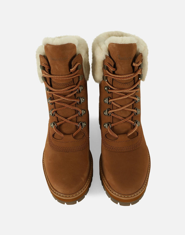 shearling timberland boots