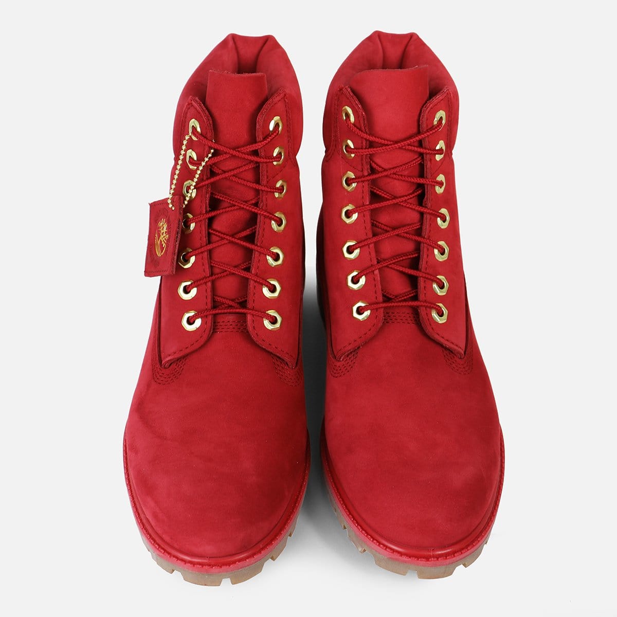 RUVilla.com is where to buy the Timberland 6" Premium Boot 'Fire' (Red/Red)!