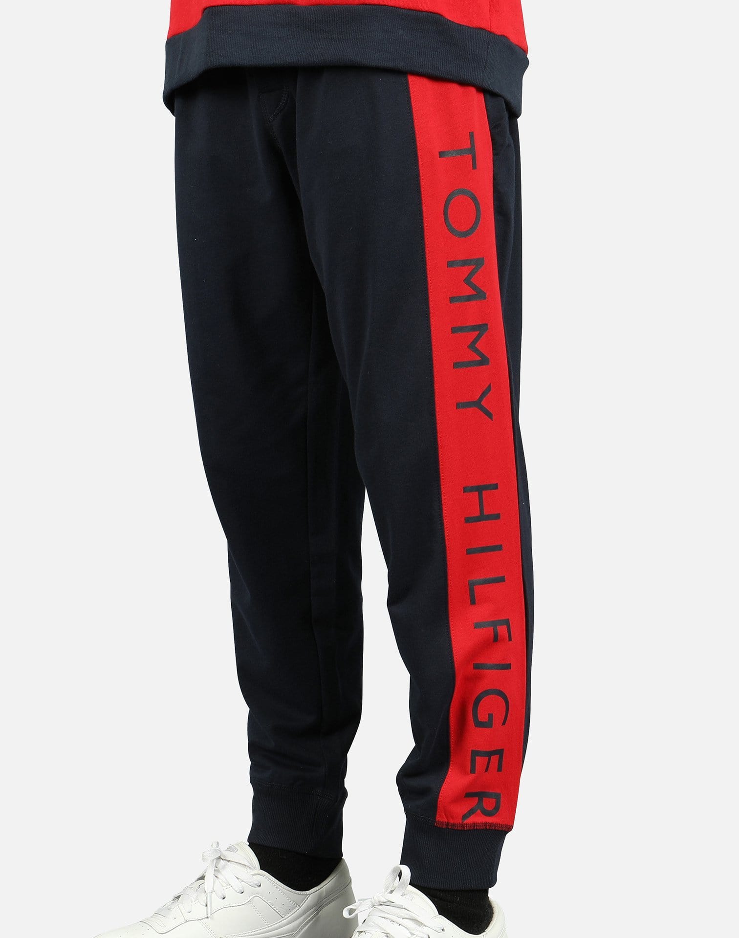 Tommy Hilfiger Men's Side Stripe Logo Jogger Pants