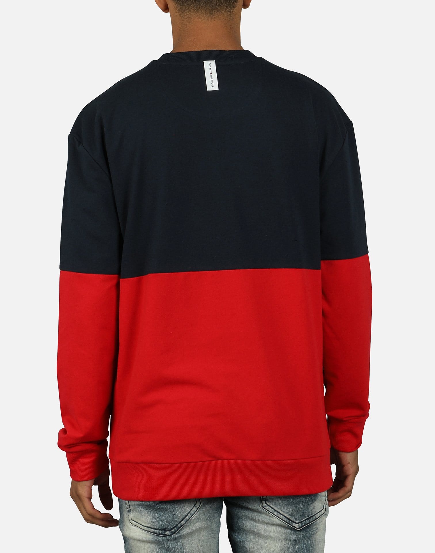 Tommy Hilfiger Men's Modern French Terry Logo Crew