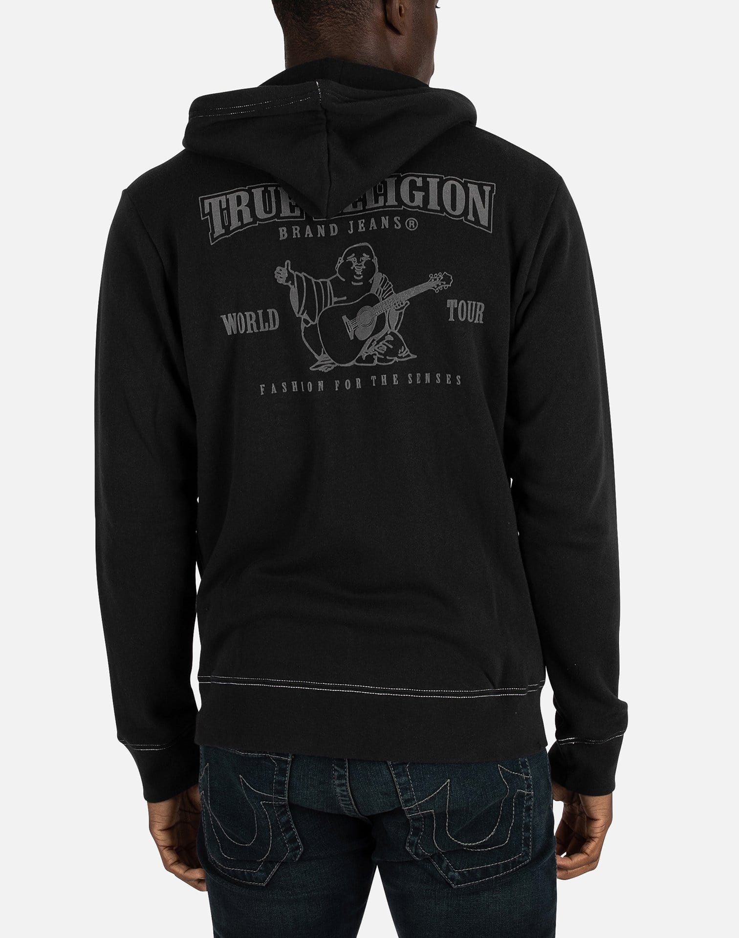 True Religion CLASSIC LOGO ZIP-UP HOODIE – DTLR1