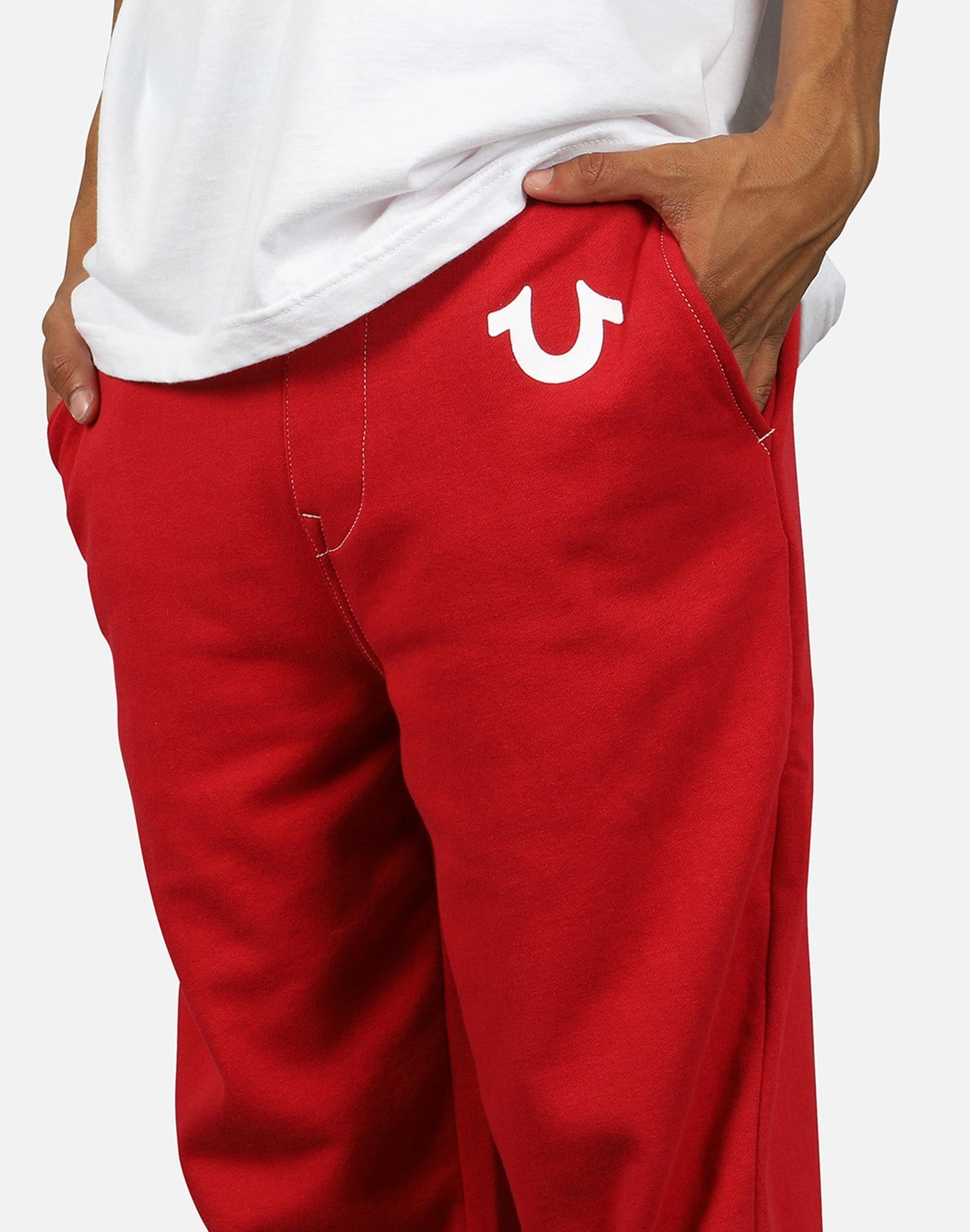 True Religion Men's Classic Logo Jogger Pants
