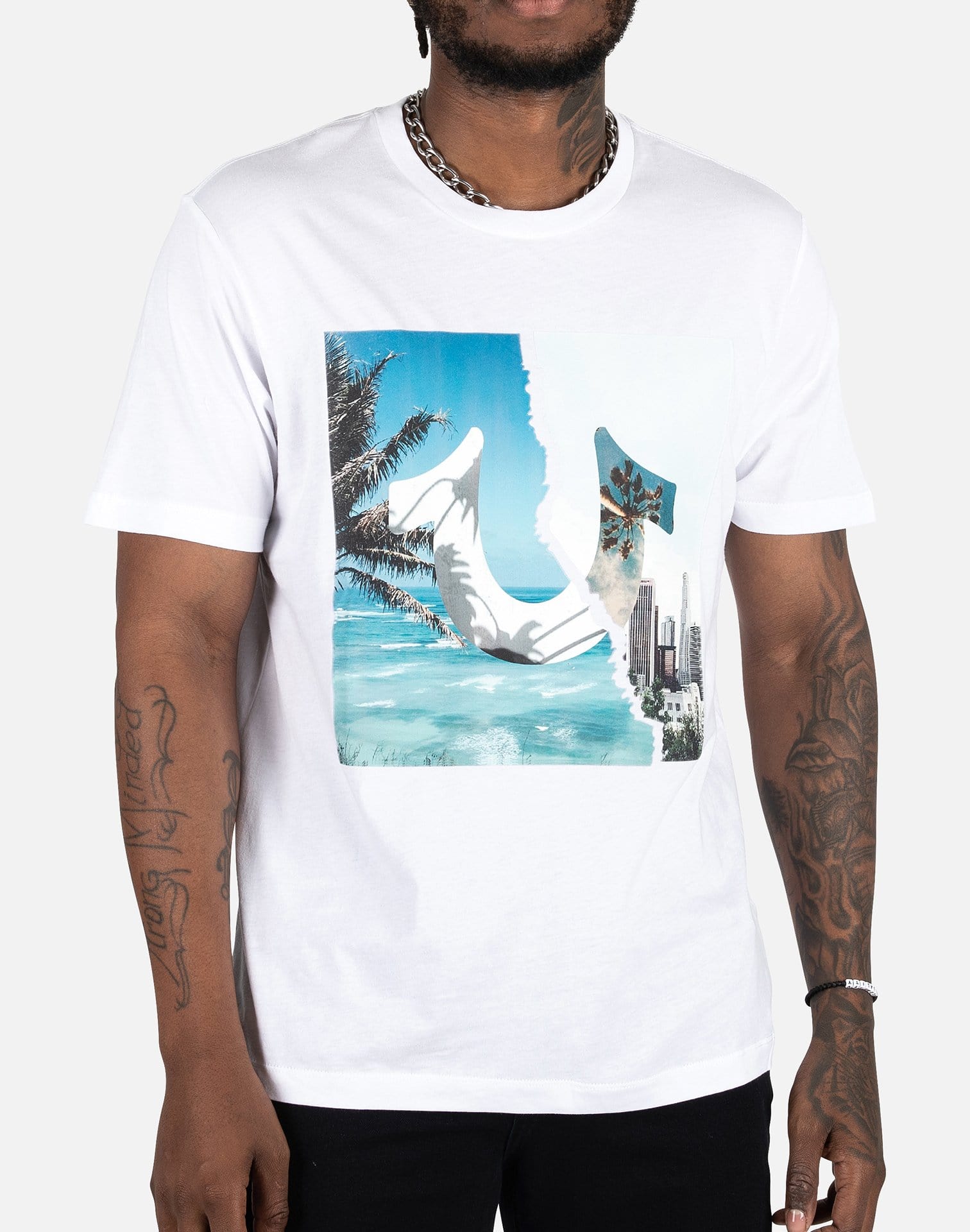 Photo of True Religion Beach City Palms Tee