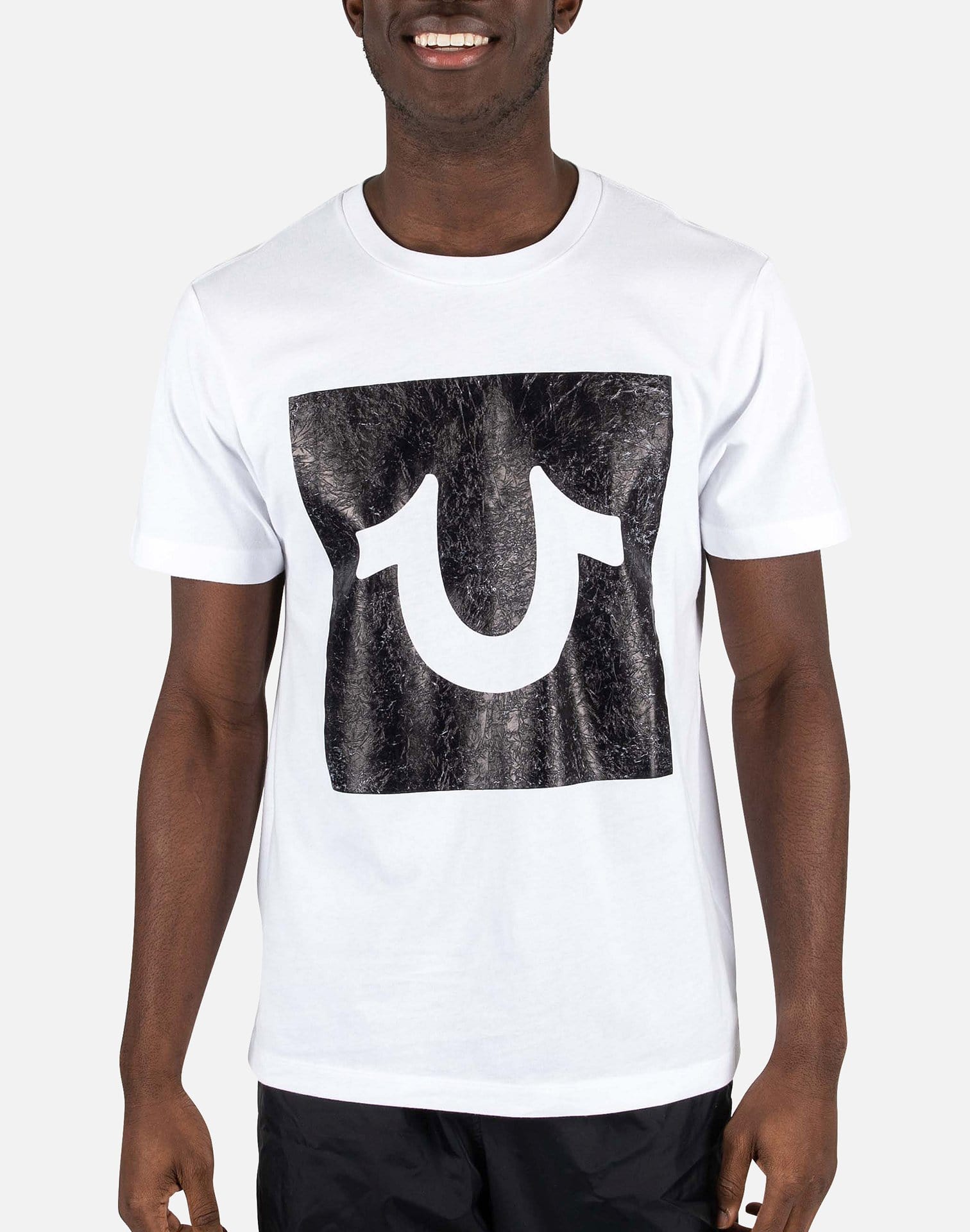 Photo of True Religion Foil Box Logo Tee