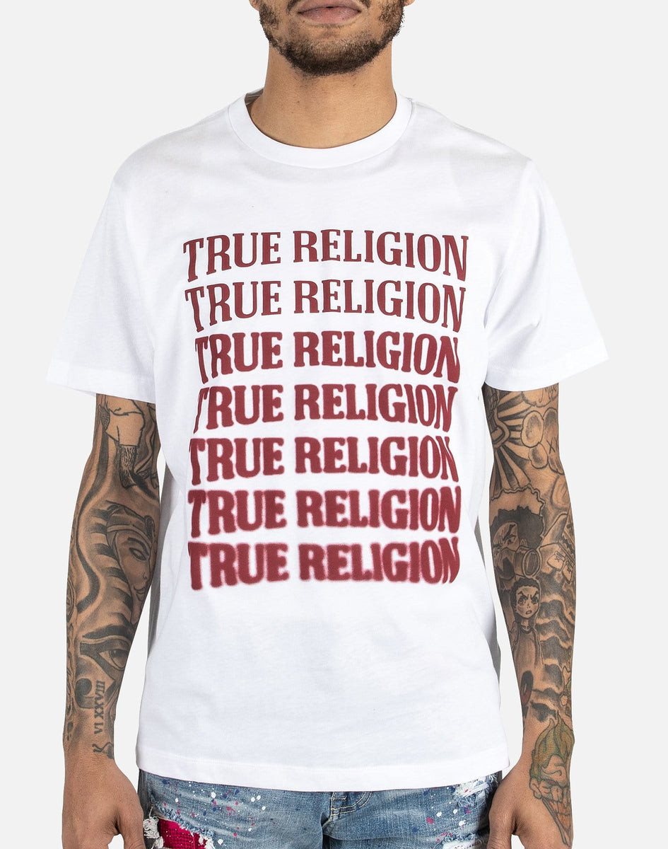 True Religion DESCENDING ARCH TEE – DTLR