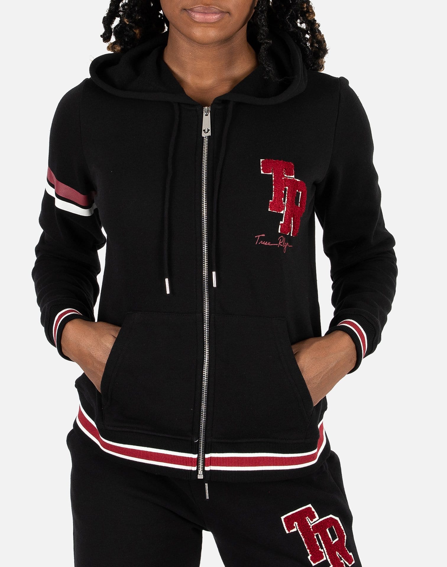Photo of True Religion COLLEGIATE FULL-ZIP HOODIE